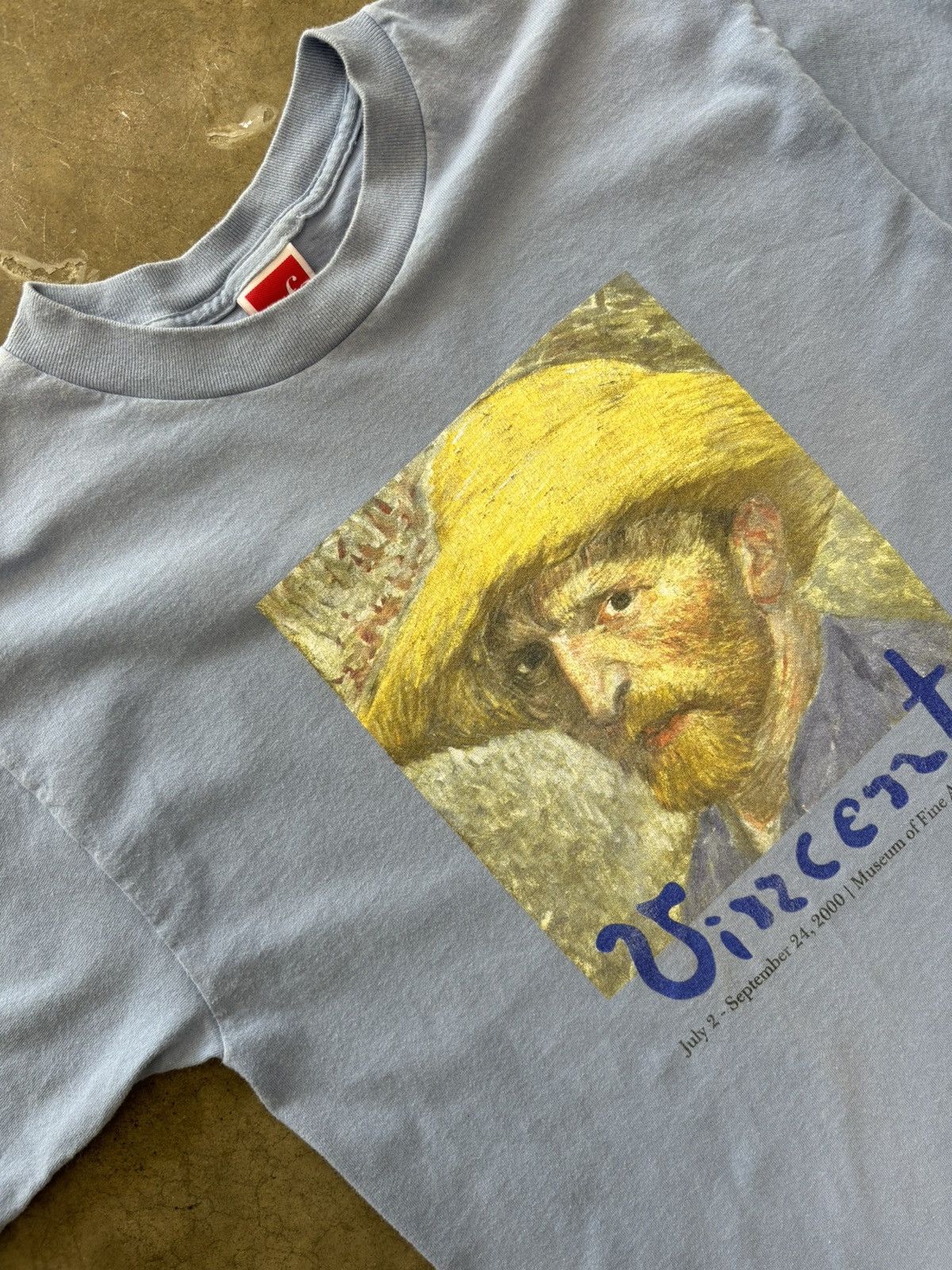 Vintage Vintage 2000 Vincent Van Gogh Museum of Fine Arts Tee M Size US M / EU 48-50 / 2 - 1 Thumbnail