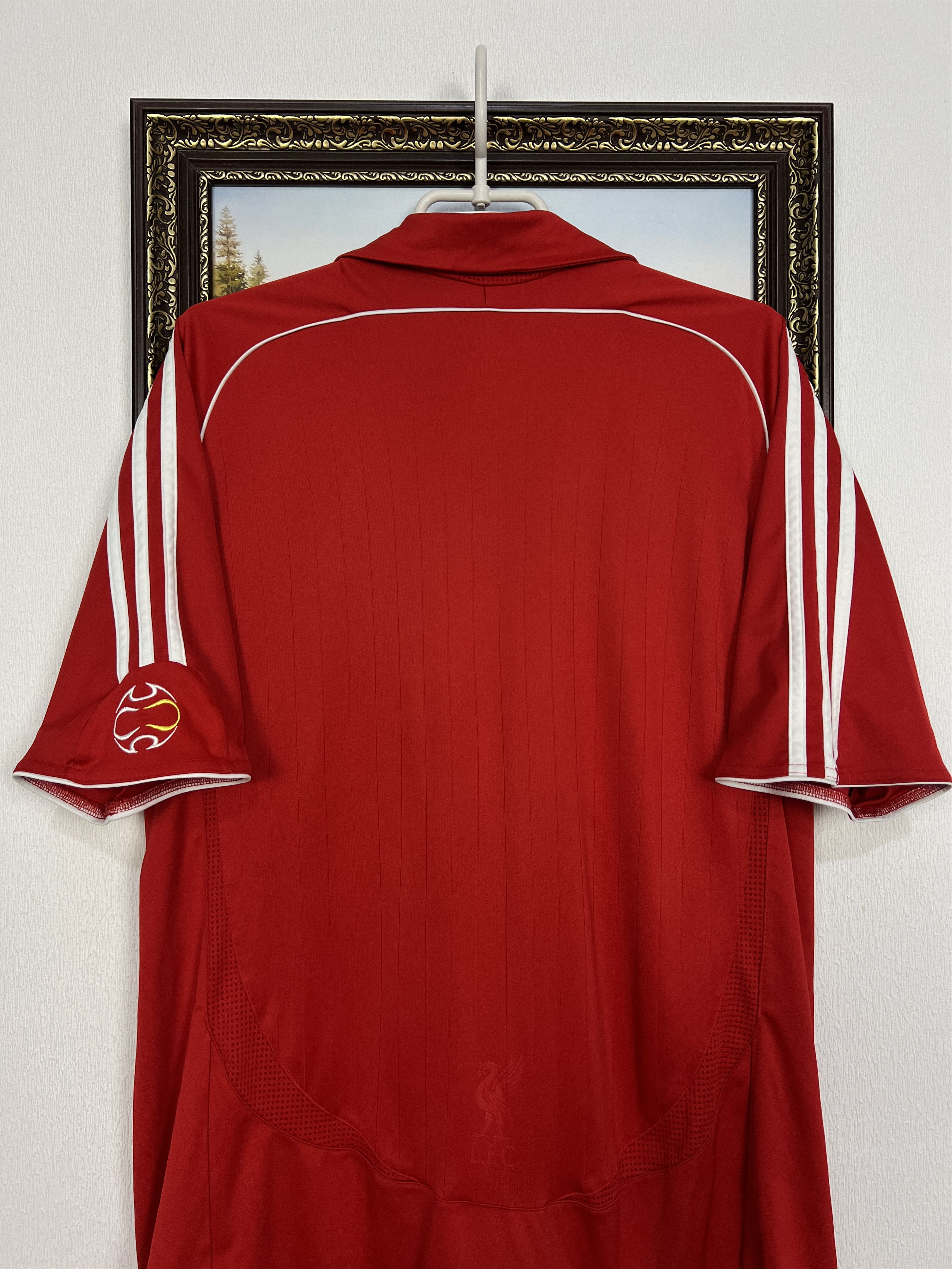 Adidas Liverpool Home football shirt 2006 Soccer Jersey Trikot Size US XL / EU 56 / 4 - 9 Thumbnail