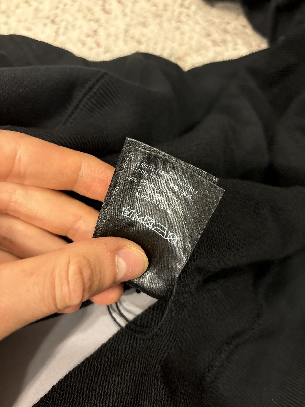 Balenciaga Balenciaga Gym Wear Collection Logo Black Hoodie Size US XXL / EU 58 / 5 - 3 Thumbnail