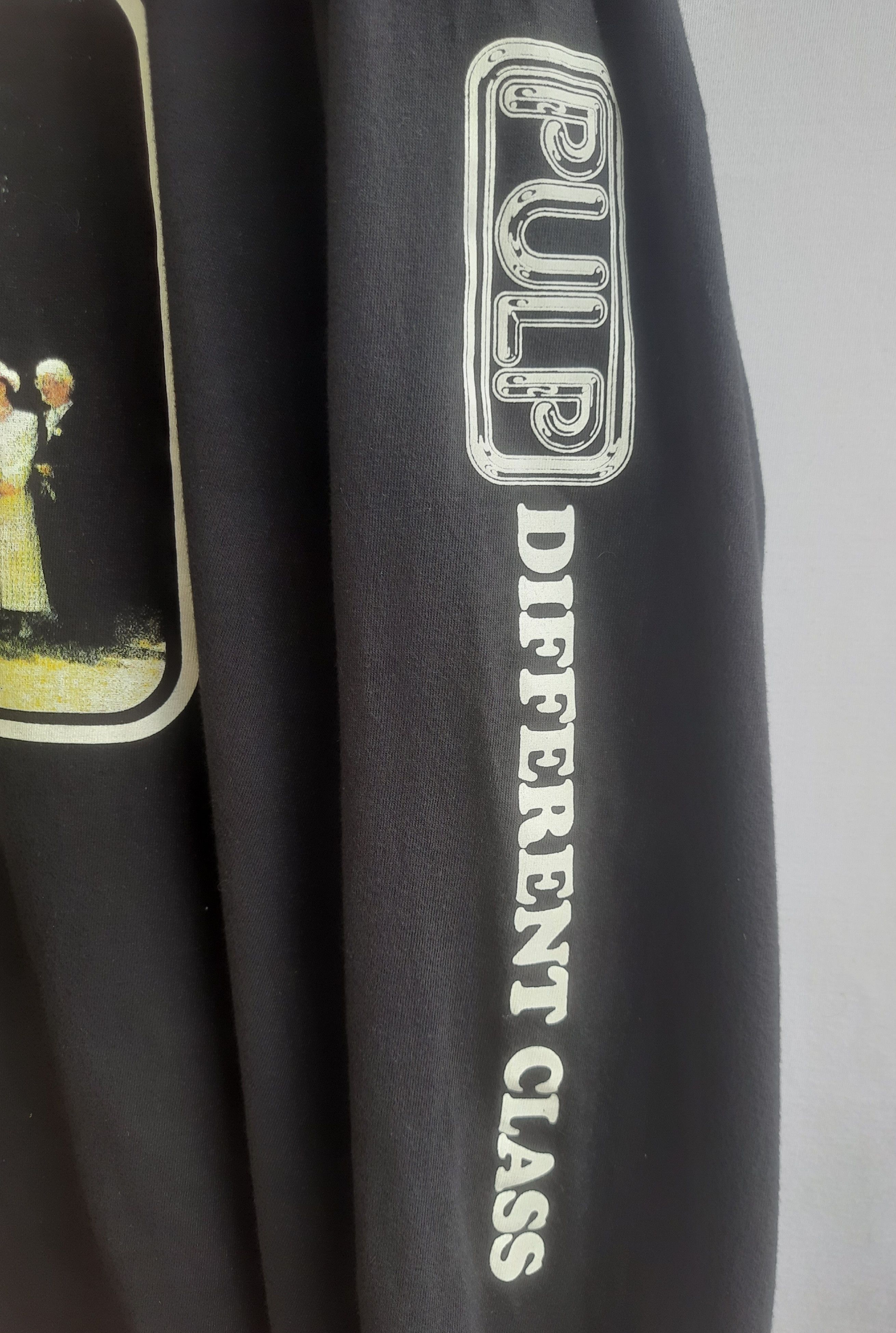 Band Tees Pulp Different Class Album UK Tour Fan made Size US XL / EU 56 / 4 - 4 Thumbnail