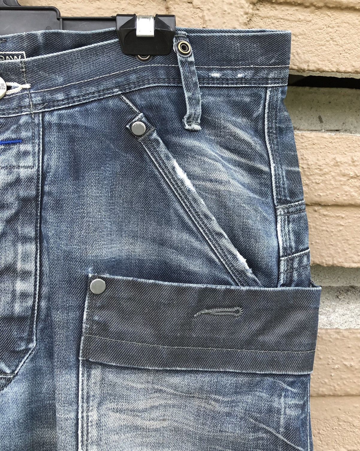 G-Star Vintage G-Star General Tapered Extract Straight Cut Jeans Size US 33 - 5 Thumbnail