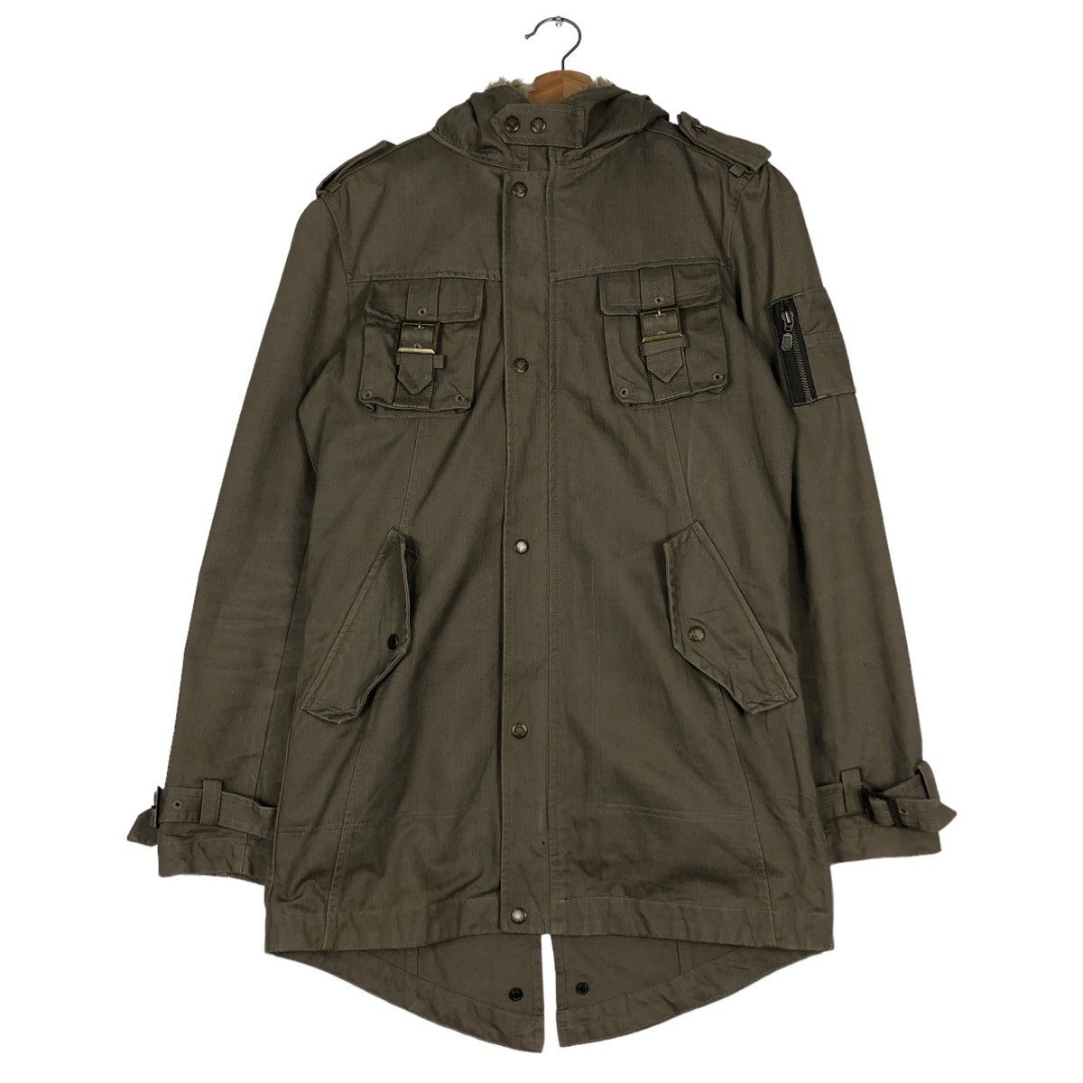 Japanese Brand 🔥Vintage Military Parka Jacket Fish Tail Klein Plus Homme Size US M / EU 48-50 / 2 - 1 Thumbnail