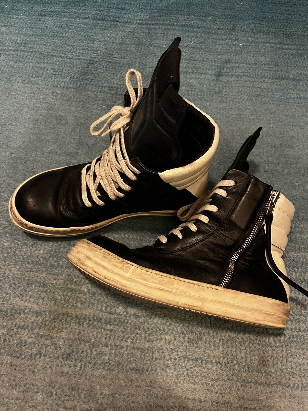 Rick Owens SS16 Cyclops hook geobaskets Size US 11.5 / EU 44-45 - 1 Thumbnail