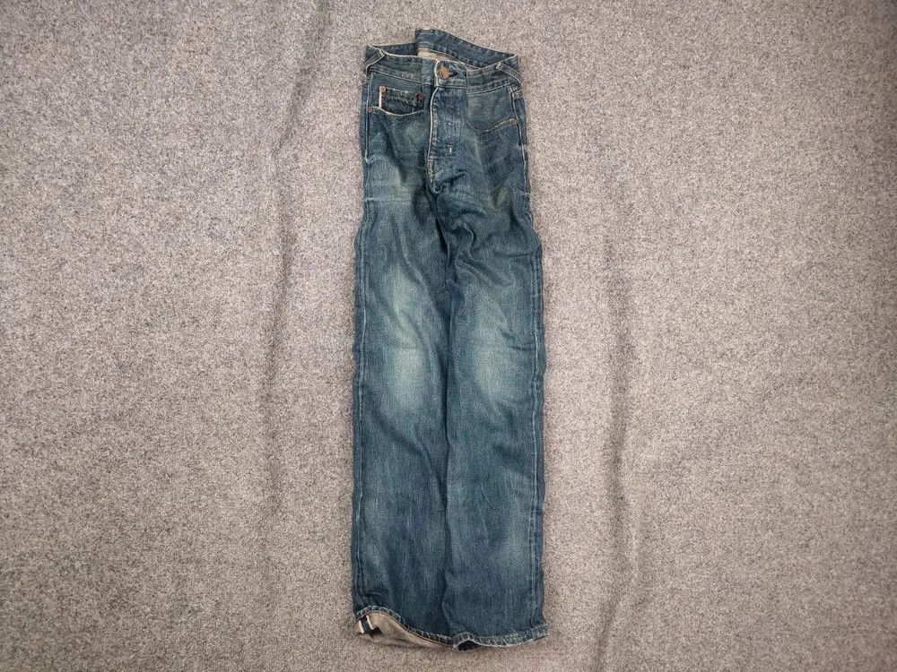 THE ROKKER COMPANY The Rokker Company Faded Denim selvedge Jeans Vintage Style Size US 34 / EU 50 - 1 Thumbnail