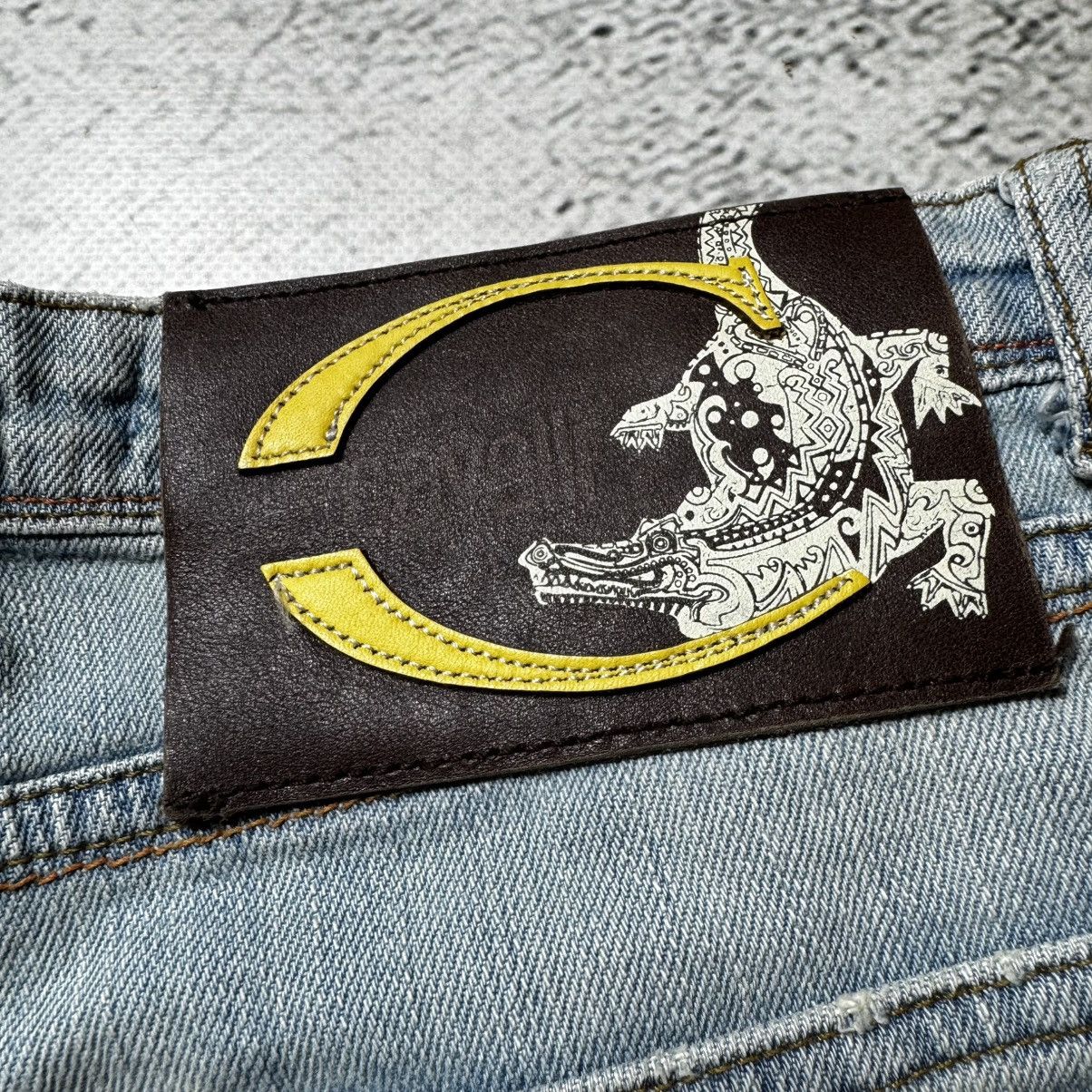 Roberto Cavalli vintage just cavalli flared light blue jeans roberto cavalli Size 27" / US 4 / IT 40 - 7 Thumbnail