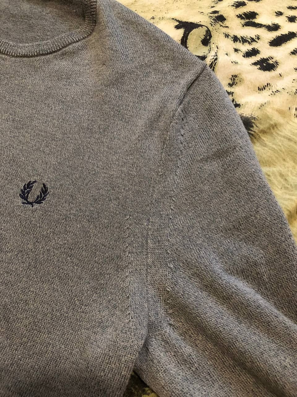 Fred Perry Y2K Long Sleeve Vintage gray Fred Perry logo Size US M / EU 48-50 / 2 - 12 Thumbnail