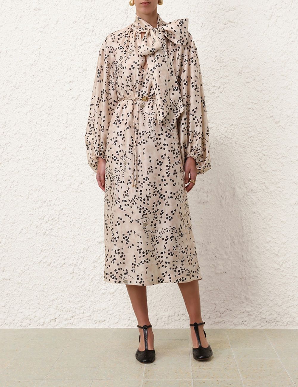 Zimmermann oc11z0925 Illustration Billow Dress in Multicolor Size XS / US 0-2 / IT 36-38 - 2 Thumbnail