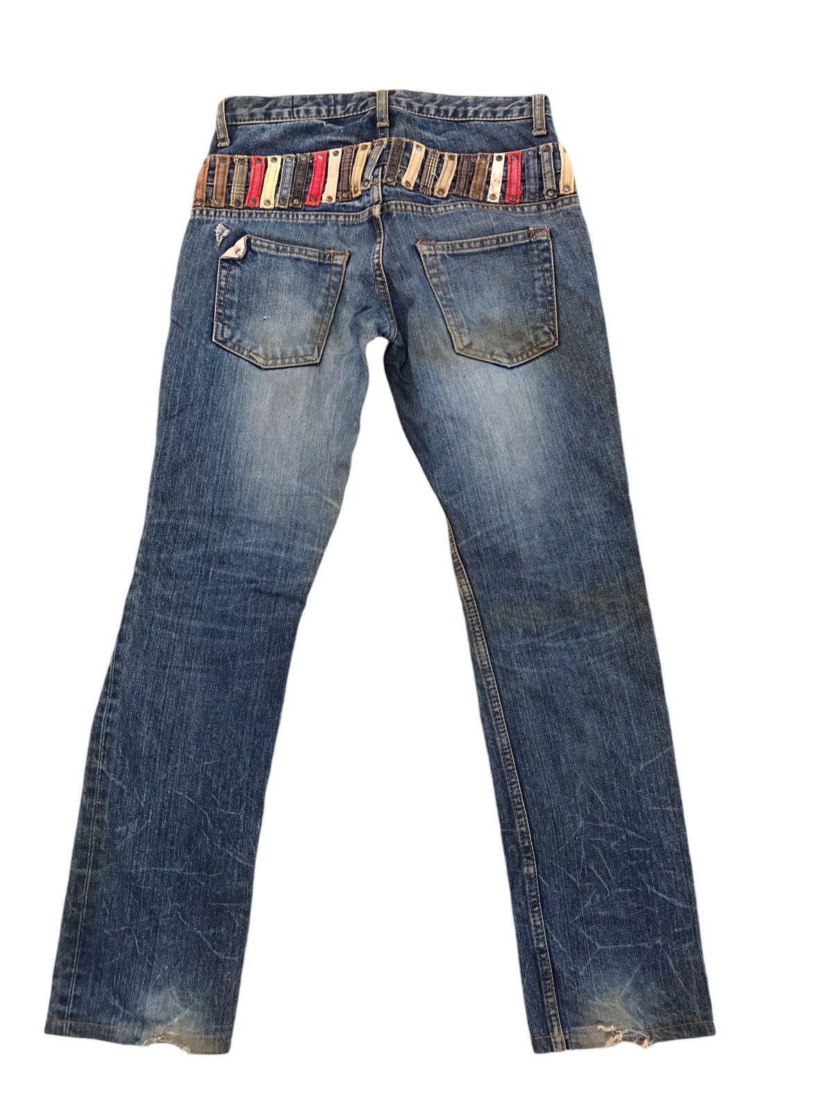 If Six Was Nine × Japanese Brand VINTAGE ANTGAUGE TWO WAIST IF SIX WAS NINE DISTRESSED DENIM Size US 29 - 9 Thumbnail