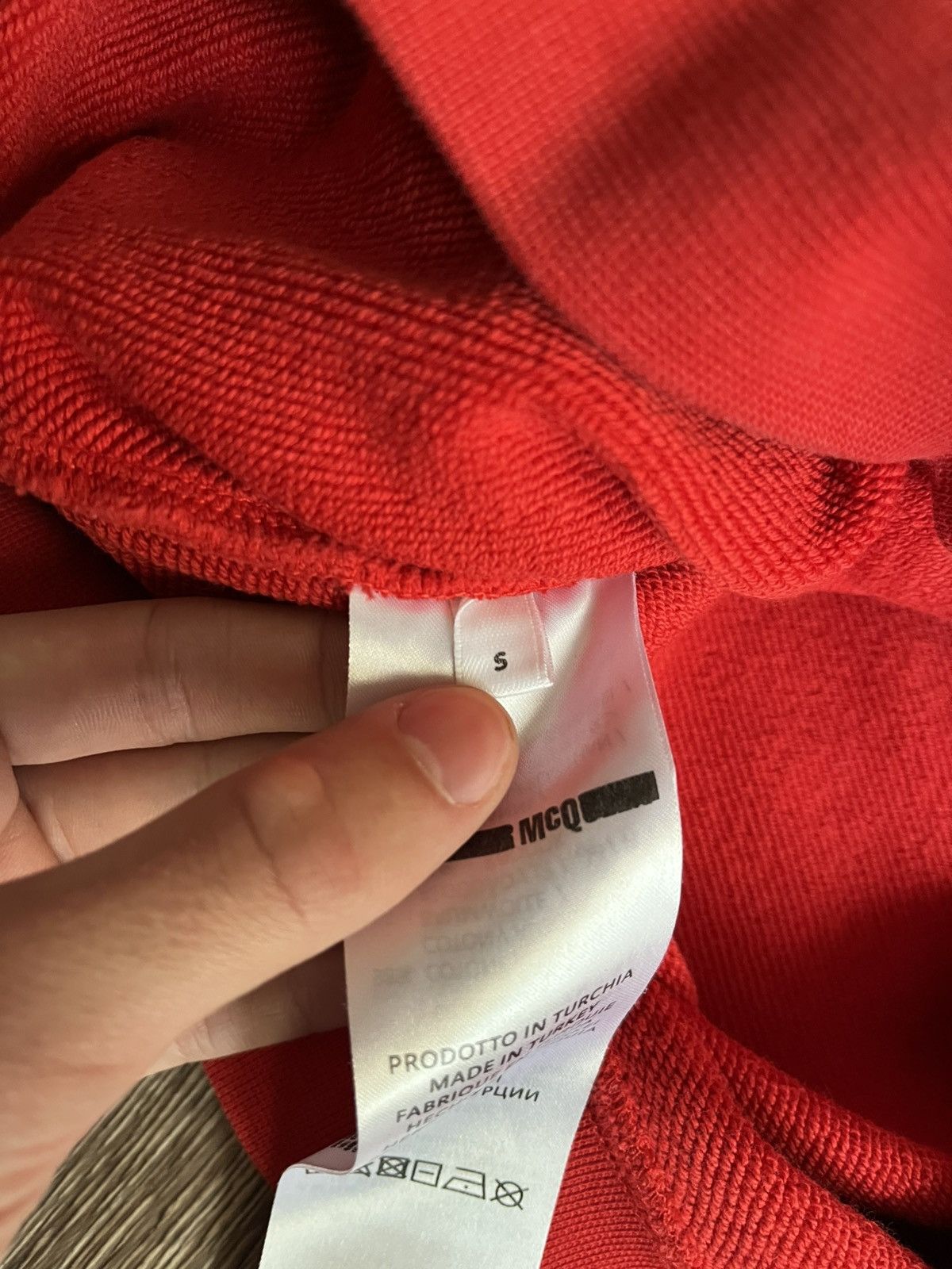 Alexander McQueen Alexander McQueen MCQ Logo Designer Sweatshirt Size US S / EU 44-46 / 1 - 6 Thumbnail