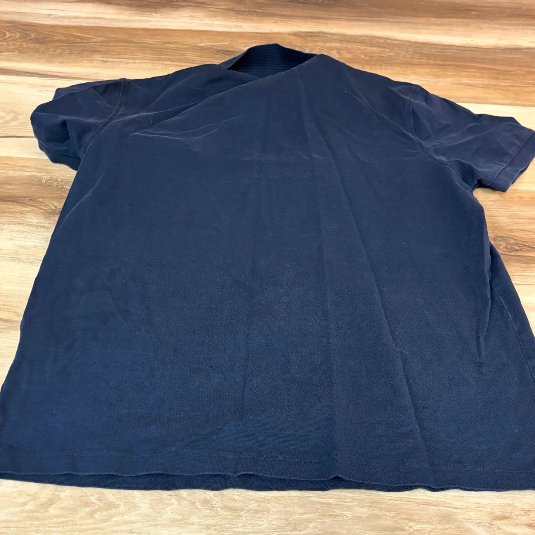 Charles Tyrwhitt Charles Tyrwhitt Polo Shirt Mens Large Blue Short Sleeve 1/4 Zip Casual Size US L / EU 52-54 / 3 - 7 Thumbnail