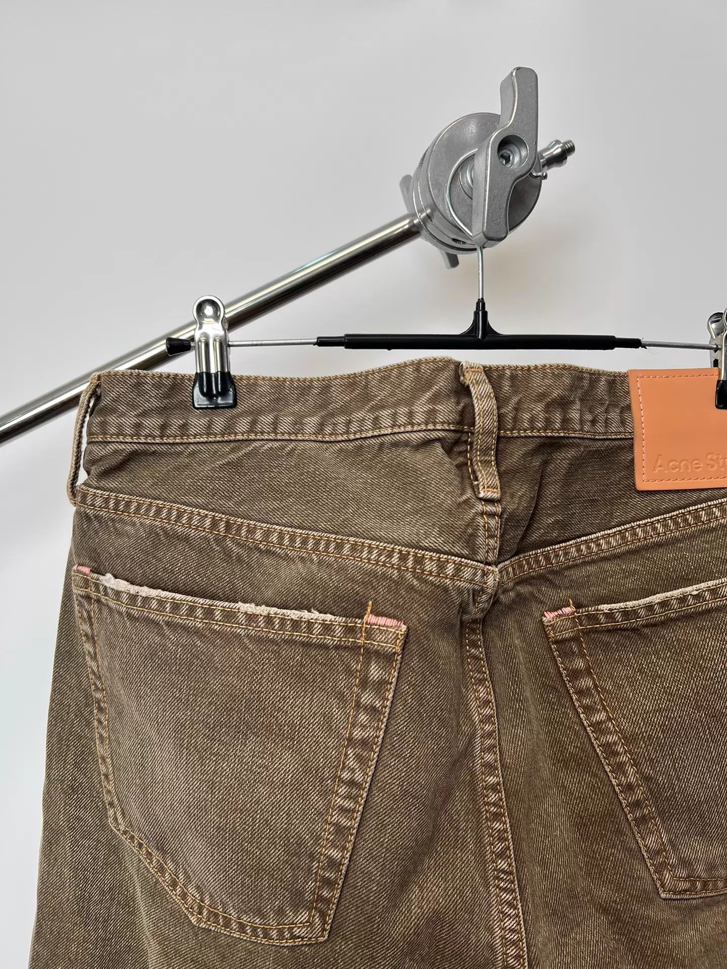 Acne Studios Acne Studios 1996 Dust Devil Washed Orange Jeans 32 Size US 32 / EU 48 - 5 Thumbnail