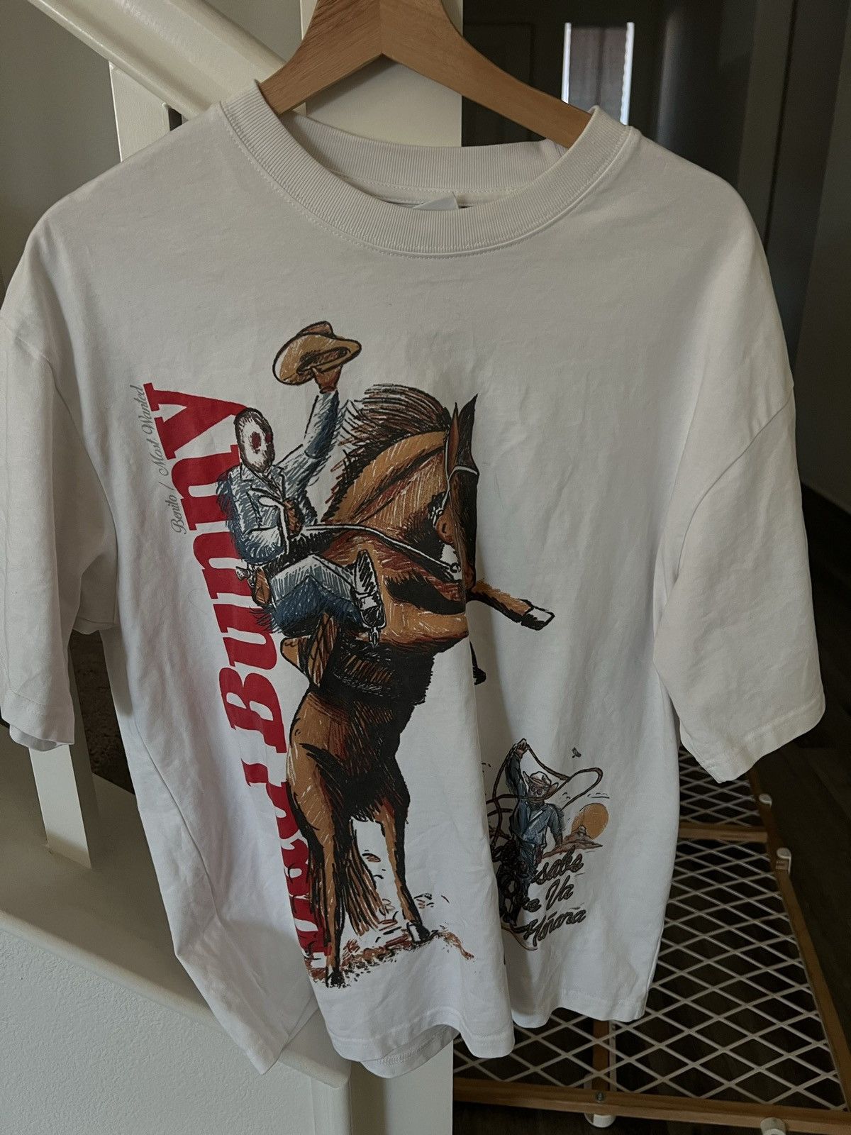Vintage Sebastian Sierra Bad Bunny Tee Size US S / EU 44-46 / 1 - 1 Thumbnail