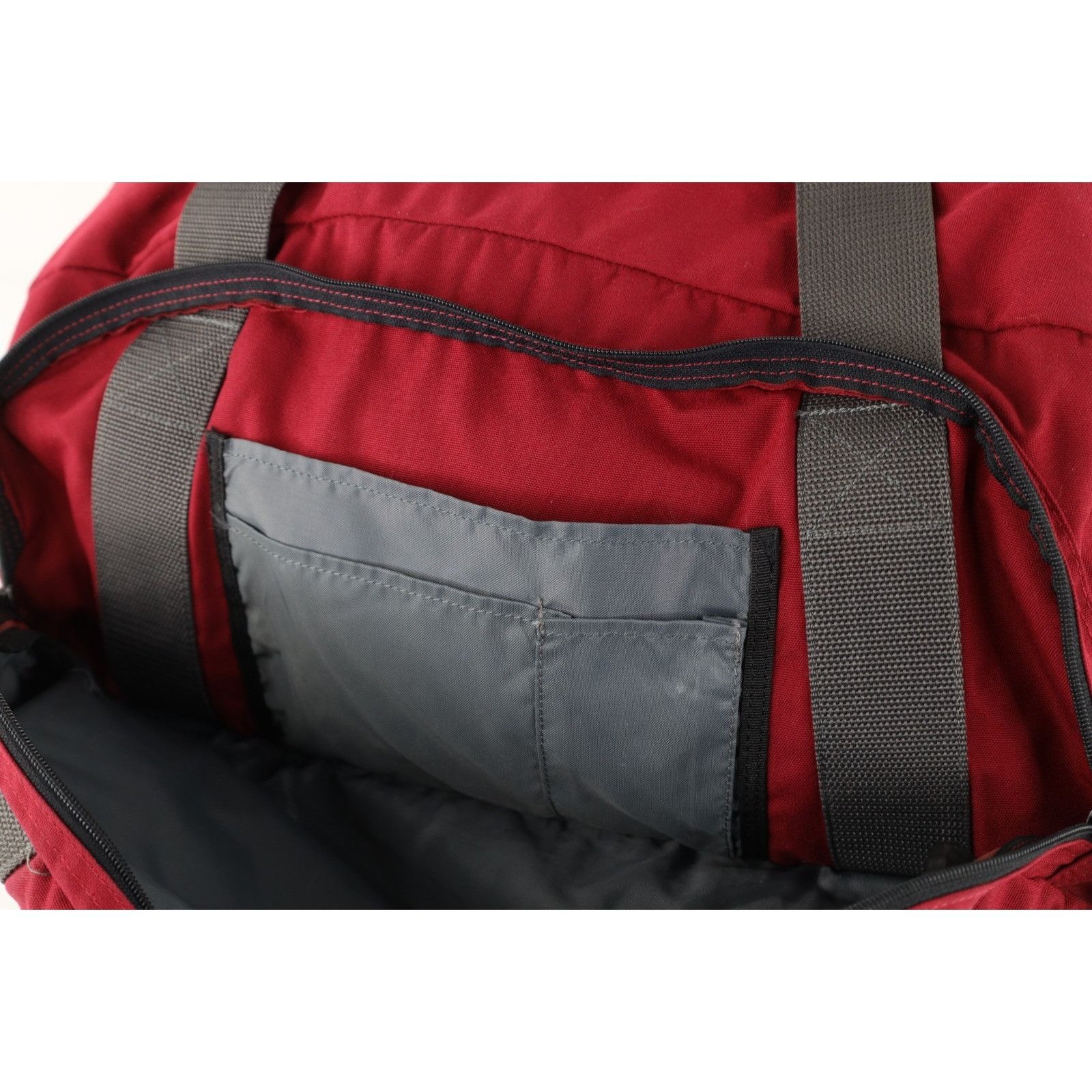 Eddie Bauer Vintage Eddie Bauer Distressed Spell Out Handled Duffel Bag Size ONE SIZE - 13 Thumbnail
