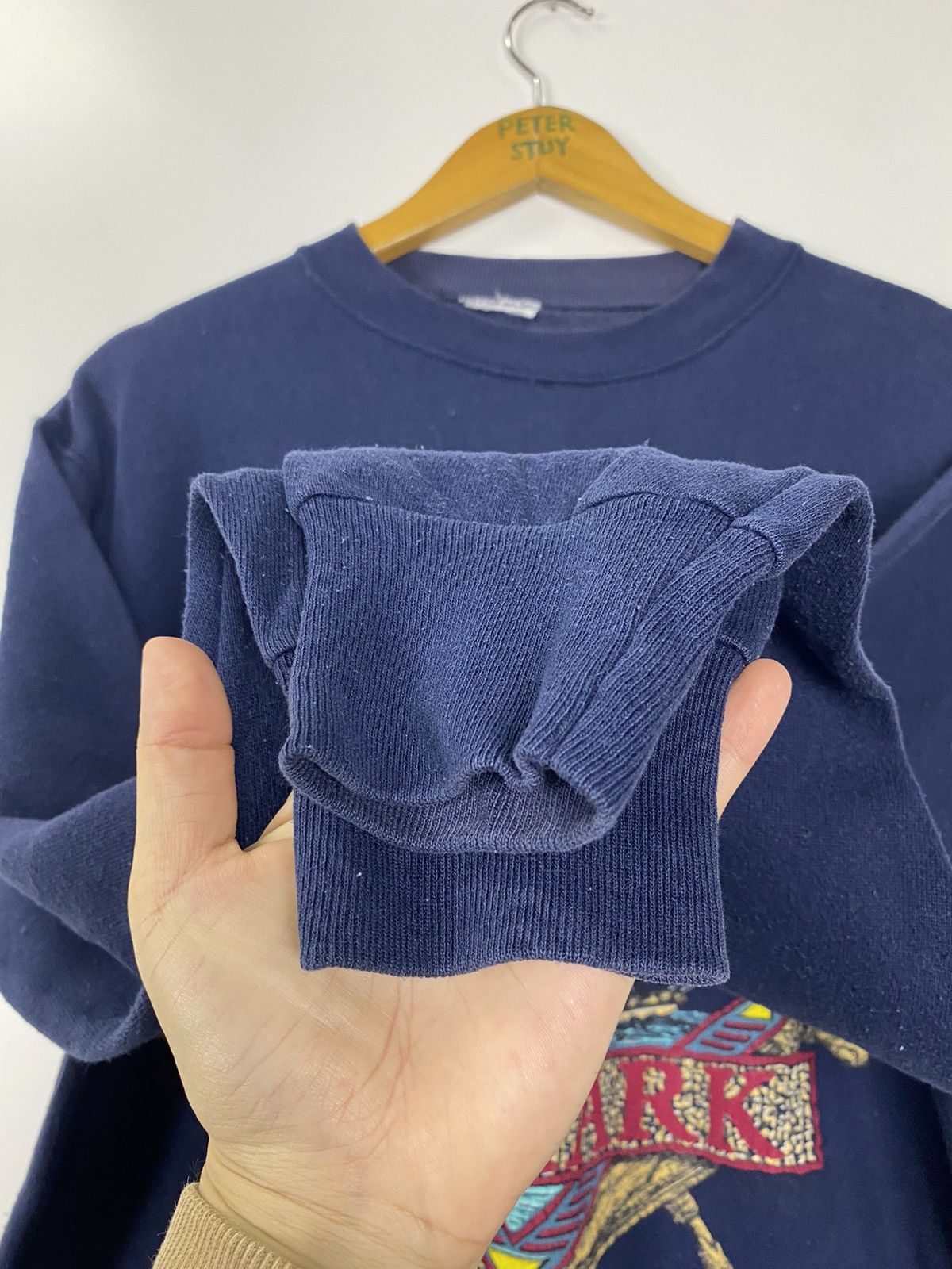 Vintage Vintage 80s Denmark Sweatshirt Size US M / EU 48-50 / 2 - 9 Thumbnail