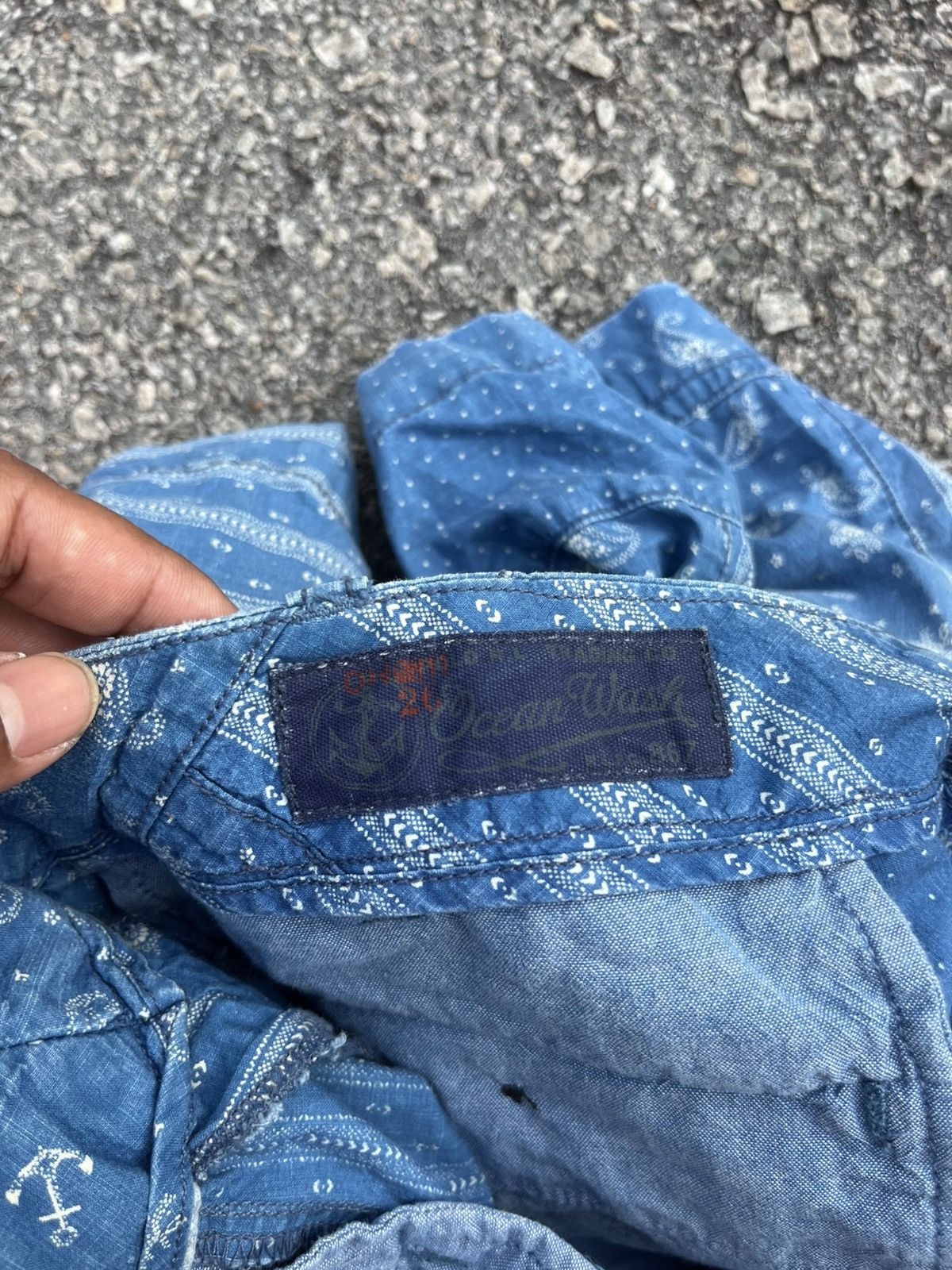 Polo Ralph Lauren Patchwork ocean wash Size US 32 / EU 48 - 3 Thumbnail