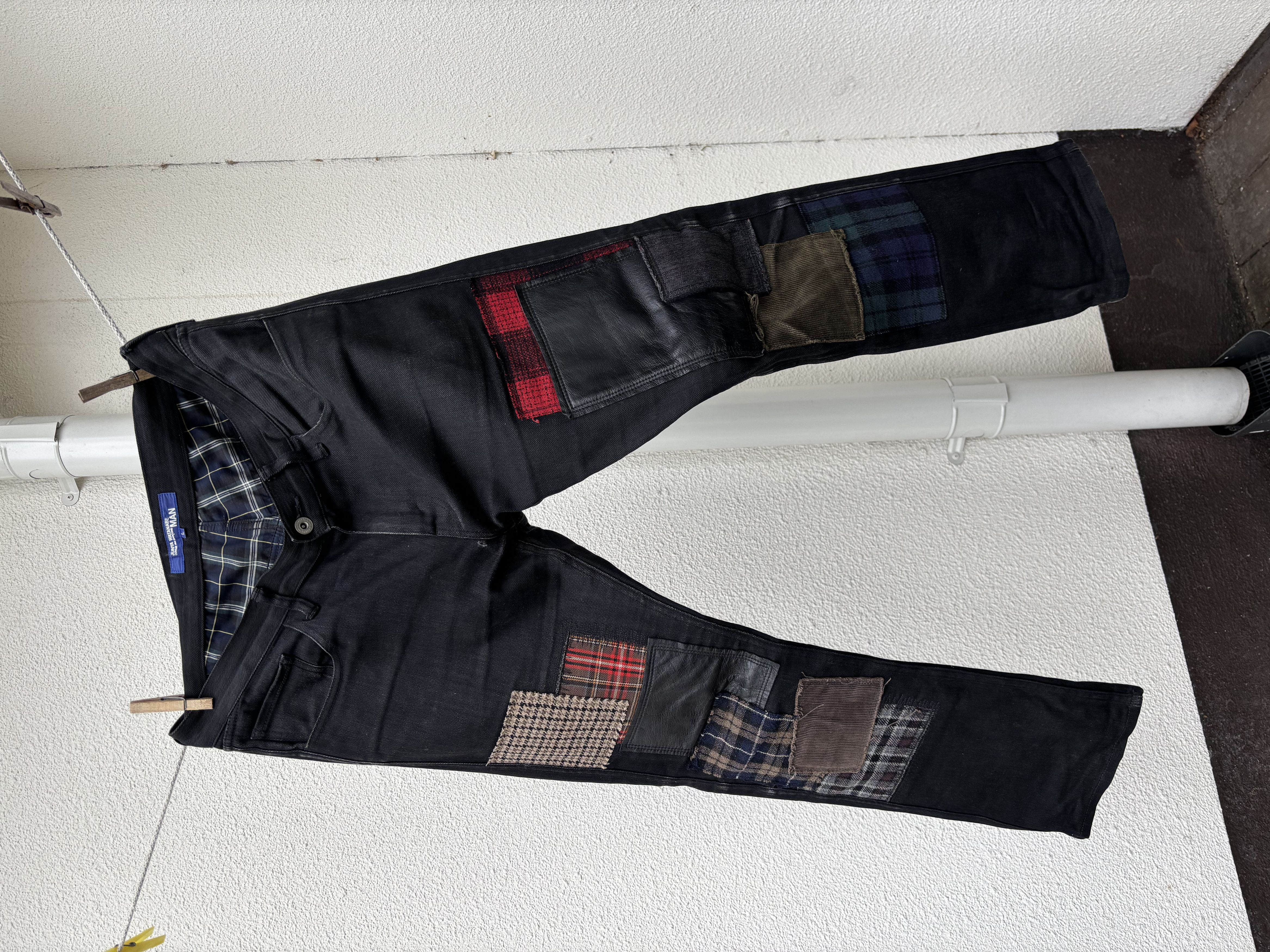 Junya Watanabe Junya Watanabe/Comme Des Garcons AD2014 Patchwork jeans Size US 34 / EU 50 - 1 Thumbnail