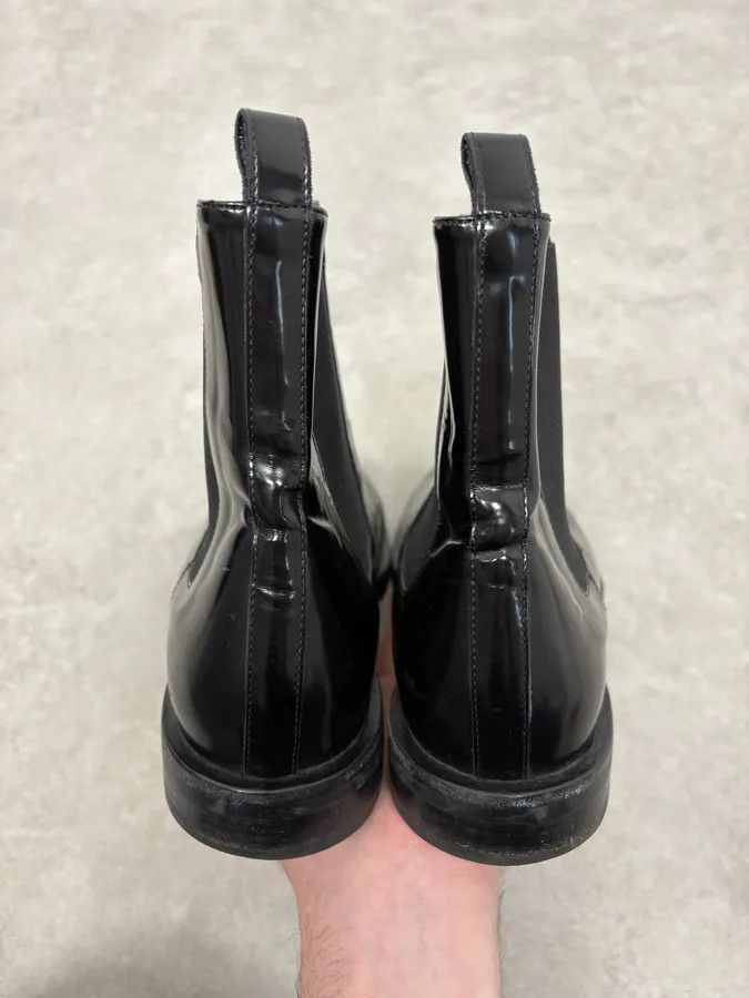 Alexander McQueen 2000s Alexander Mcqueen Black Leather Ankle Boots Size US 8 / EU 41 - 7 Thumbnail