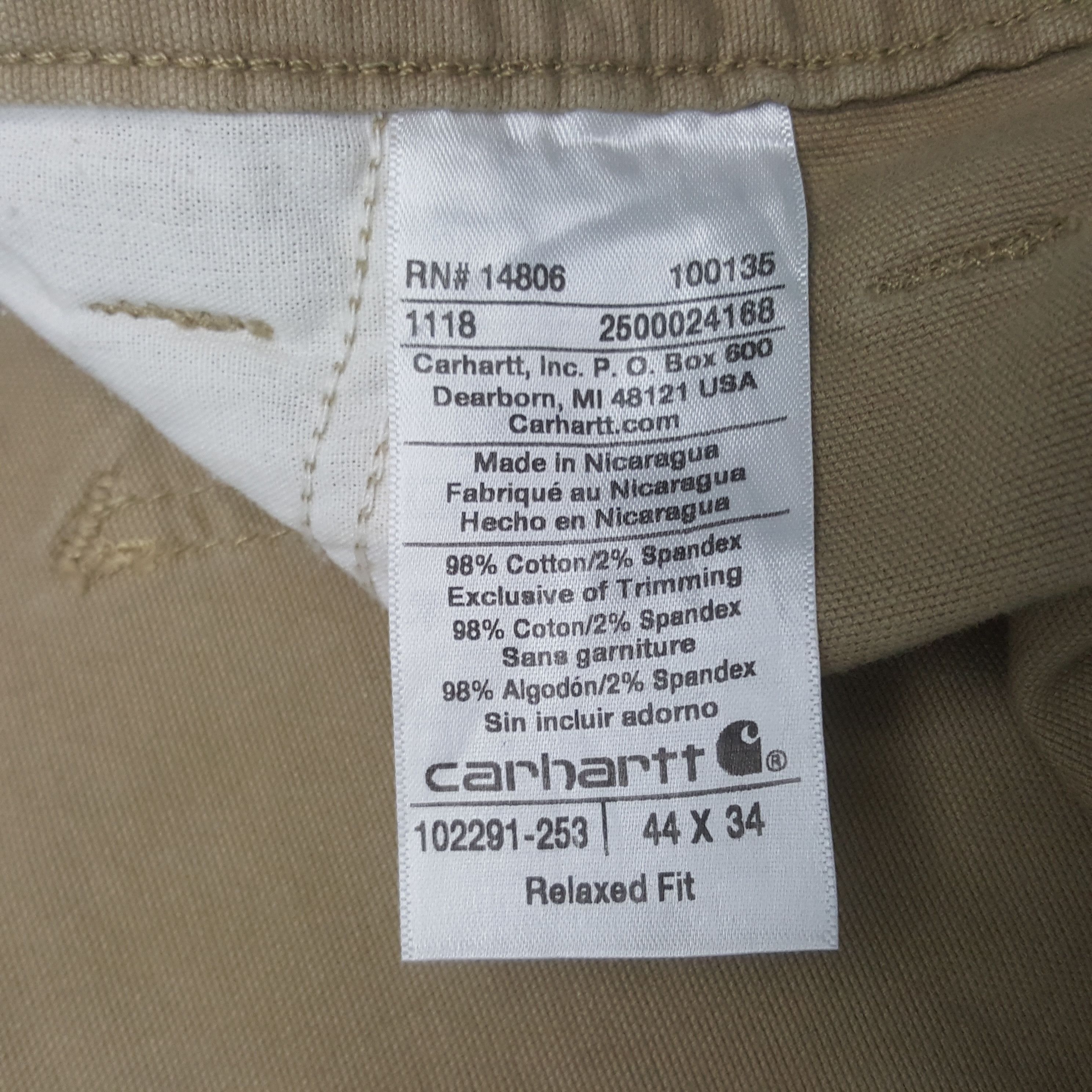 Carhartt Vintage Carhartt Oversize Casual Pants Size US 44 / EU 60 - 14 Thumbnail