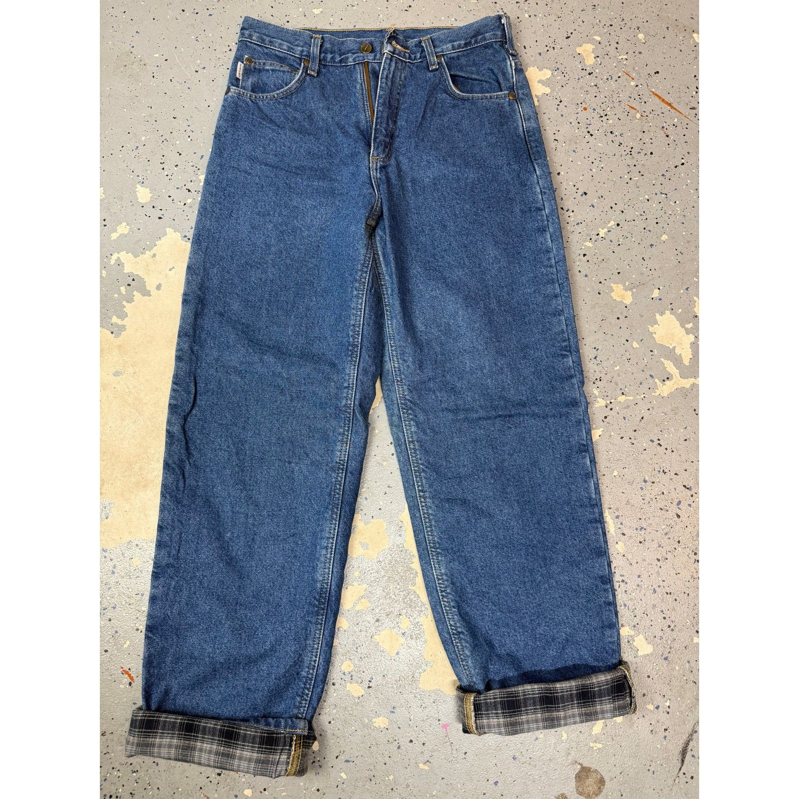 Carhartt Flannel linned Carhartt pants Size US 32 / EU 48 - 3 Thumbnail