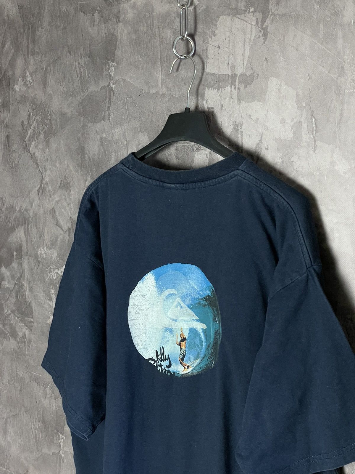 Quiksilver × Vintage Vintage 90s Quiksilver Boxy Surf Skate Big Logo T Shirt Size US XL / EU 56 / 4 - 5 Thumbnail