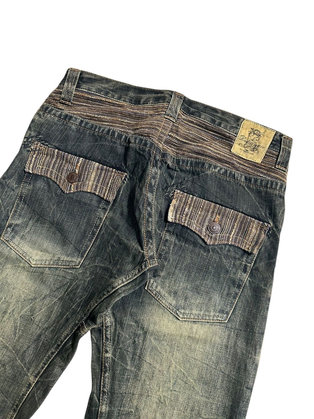 Japanese Brand × Kapital × Vintage Rusty Dominate Handcrdfted Jeans Japan Punk Grunge Style Size US 32 / EU 48 - 6 Thumbnail