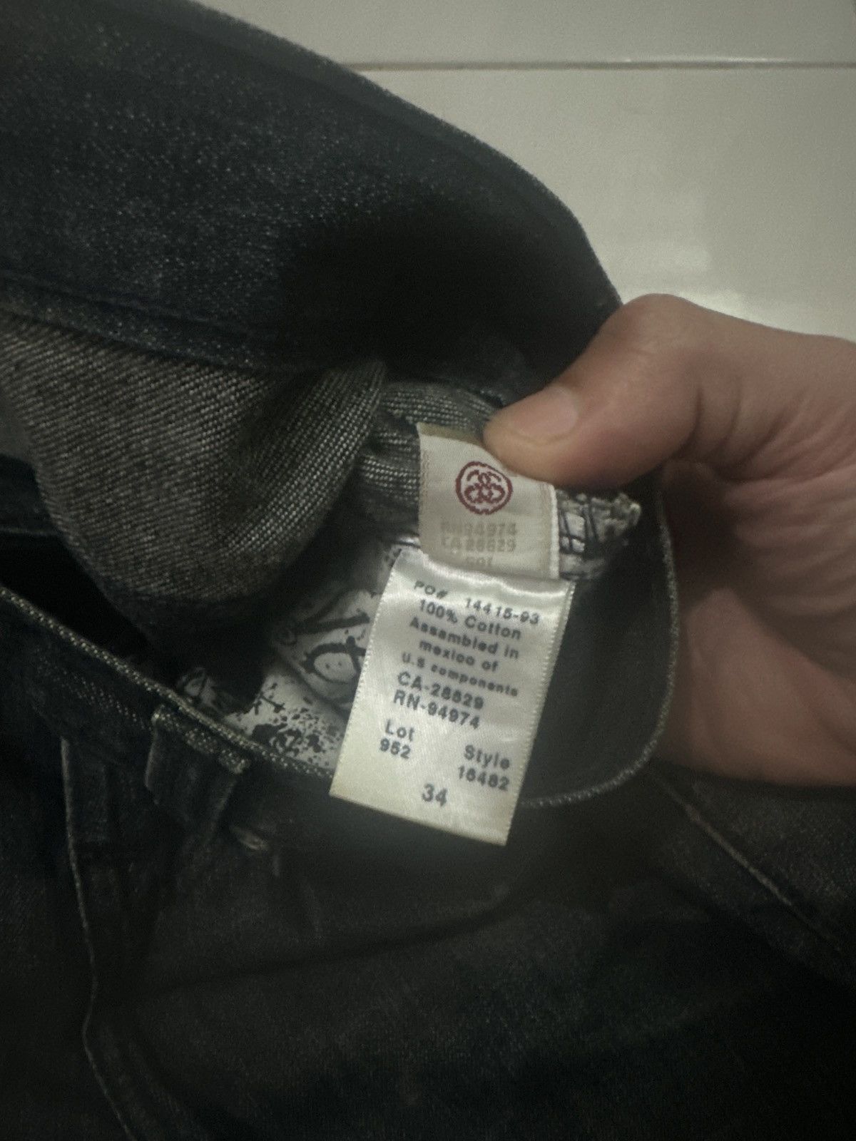 Stussy Loose denim by stussy garment Size US 34 / EU 50 - 8 Thumbnail