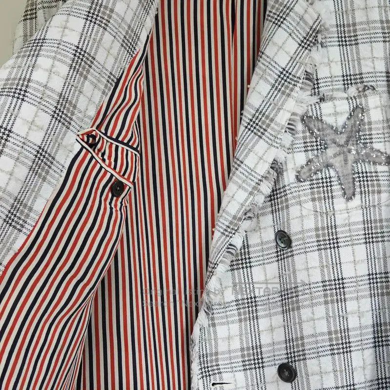 Thom Browne Thom Browne Spring Autumn Color-Block Jacket . Size S / US 4 / IT 40 - 8 Thumbnail