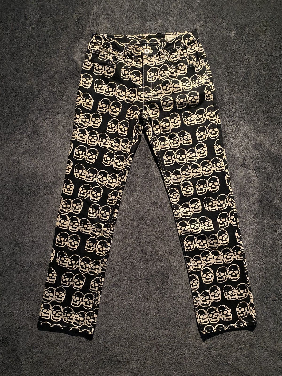 Hysteric Glamour Hysteric glamour skull jeans Size US 30 / EU 46 - 1 Thumbnail