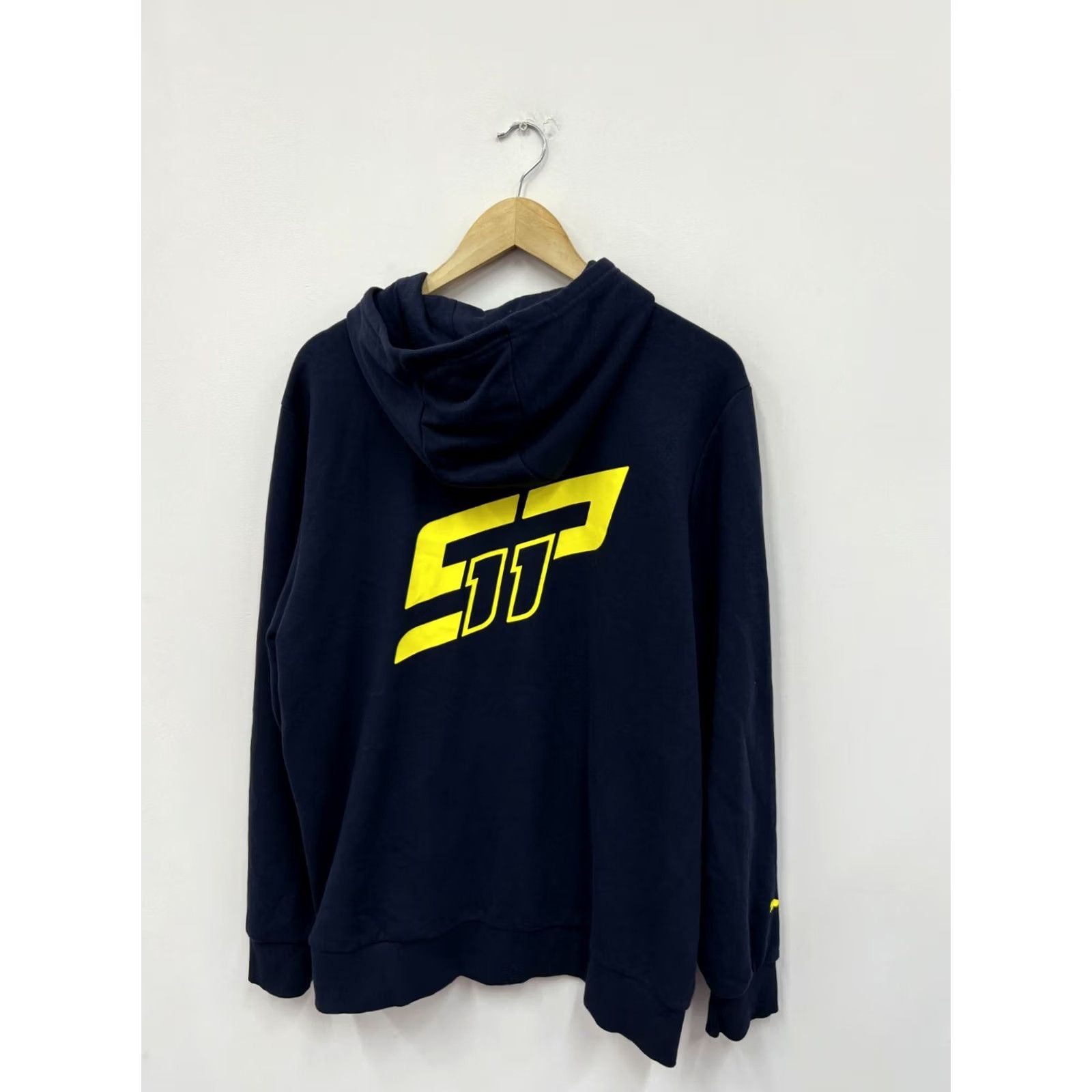 Puma PUMA Hoodie Mens L Sergio Perez 11 F1 Racing Blue Logo Pullover Short Sleeve Crew Neck Size US L / EU 52-54 / 3 - 2 Thumbnail