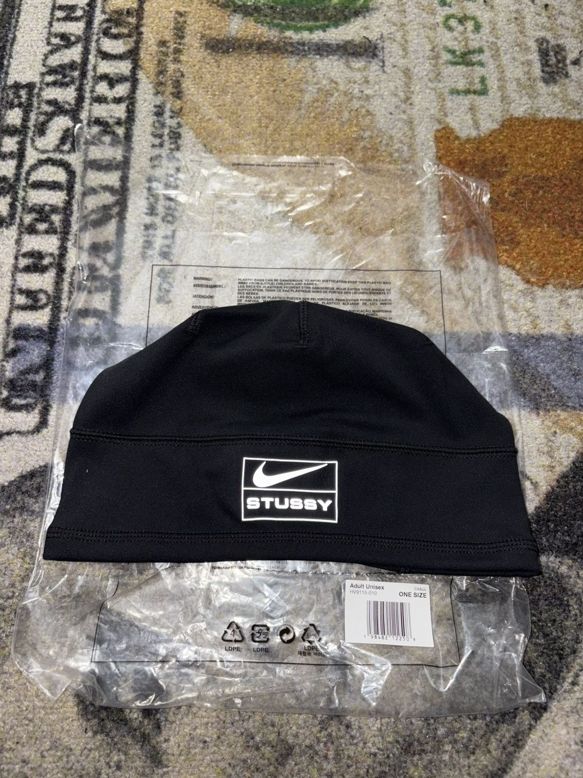 Stussy x Nike Skullcap BLACK Stüssy: Nike Skull Cap (Multi) | DSML