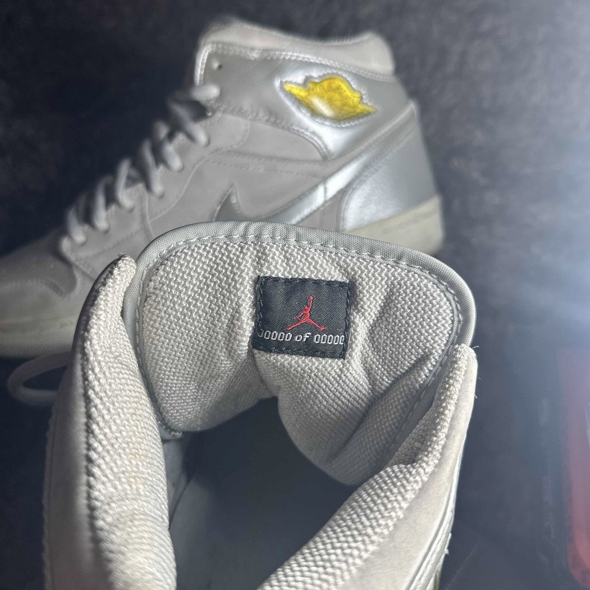 Jordan Brand Jordan 1 Retro CO.JP Metallic Silver 2001 SAMPLE Size US 9 / EU 42 - 7 Thumbnail
