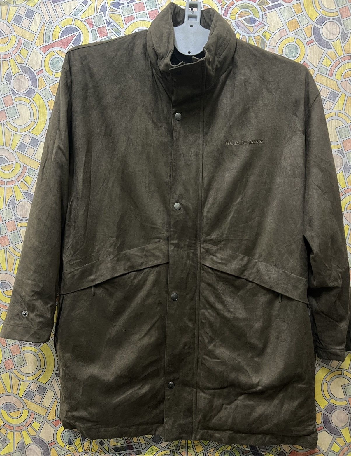 Burberry × Leather JACKET BURBERRY x ICONIC JACKET LEATHER. (GJ7) Size US XL / EU 56 / 4 - 18 Thumbnail