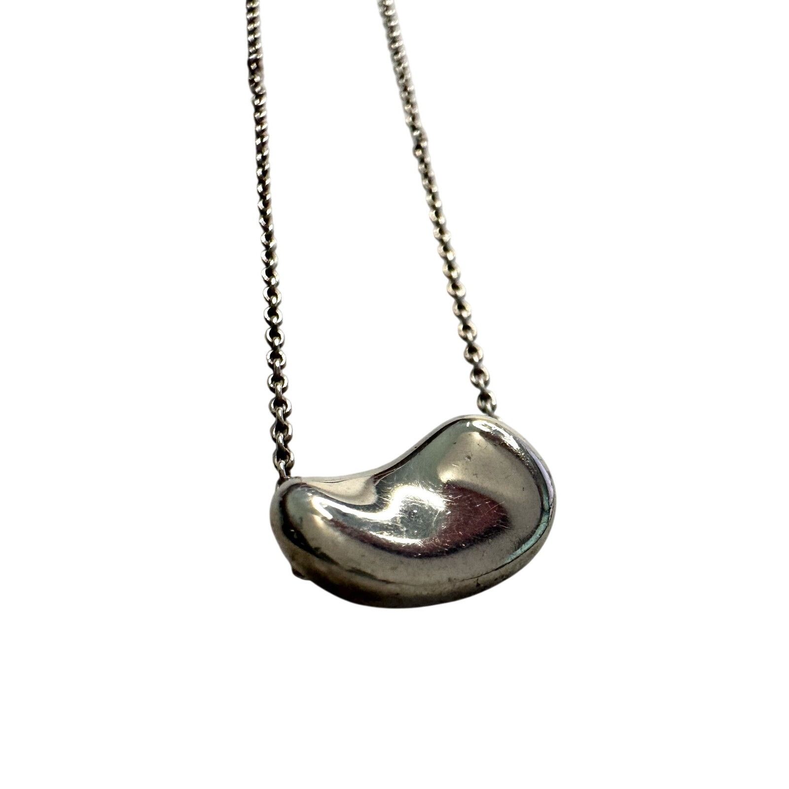 Tiffany & Co. Tiffany & Co Elsa Peretti Small Bean Necklace - 16" Size ONE SIZE - 6 Thumbnail