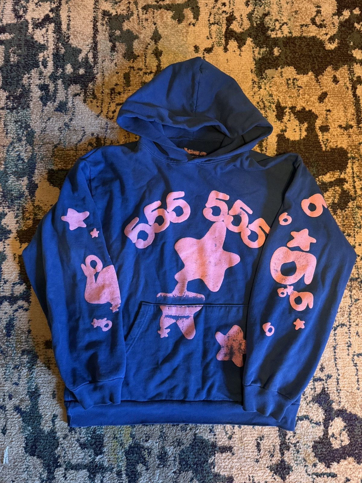 Sp5der Sp5der beluga hoodie blue+pink Size US L / EU 52-54 / 3 - 1 Thumbnail
