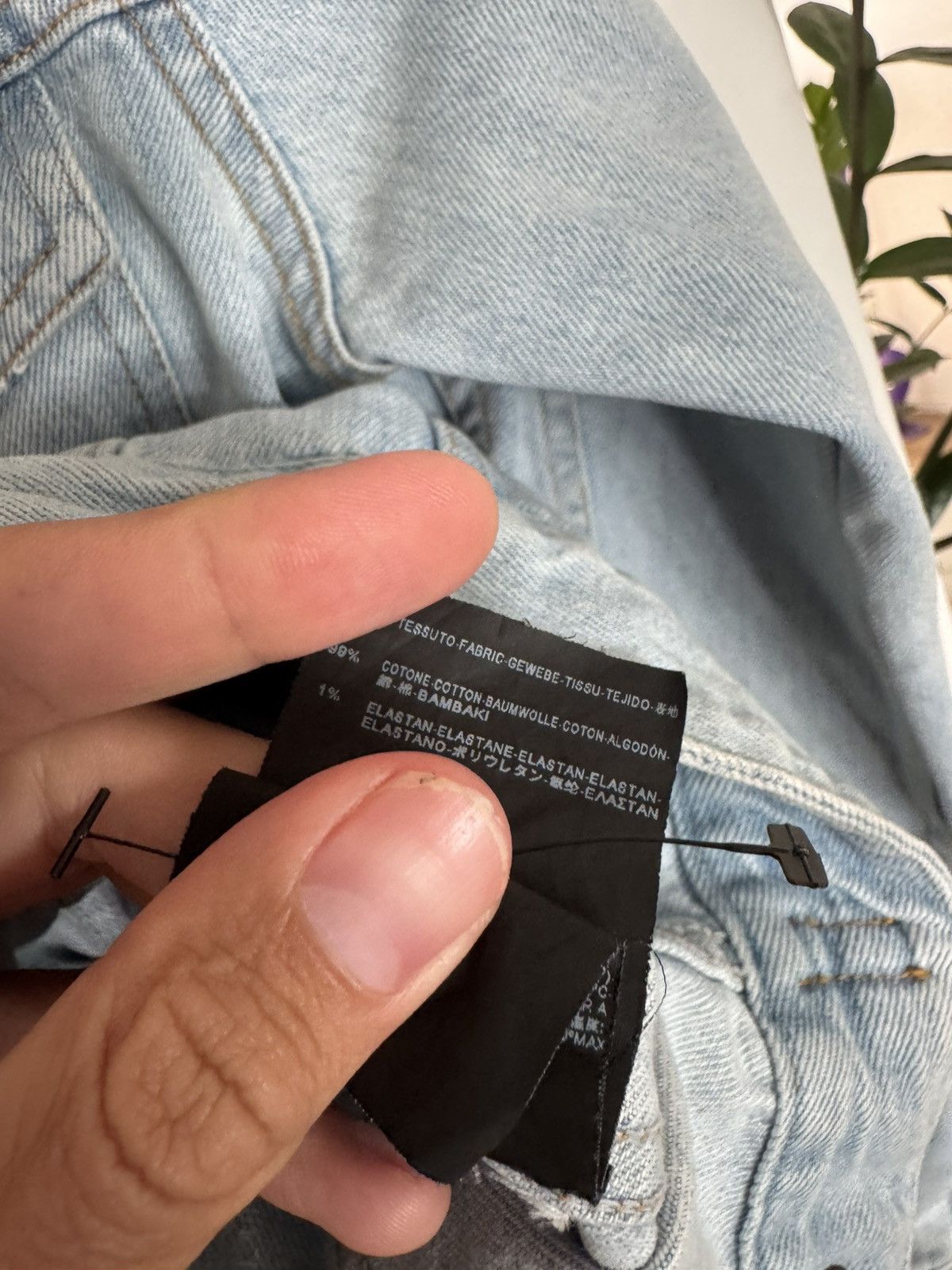 Saint Laurent Paris Hedi 2013 Lightwash Denim Jacket Size US M / EU 48-50 / 2 - 4 Thumbnail