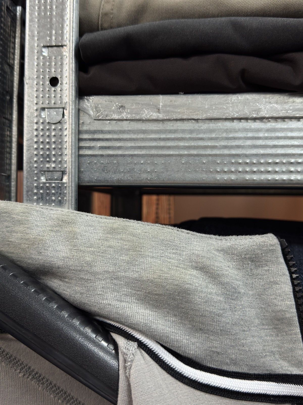 Nike Nike Tech Fleece Gray Hooded Full Zip Jacket 614636-063 Size US L / EU 52-54 / 3 - 10 Thumbnail