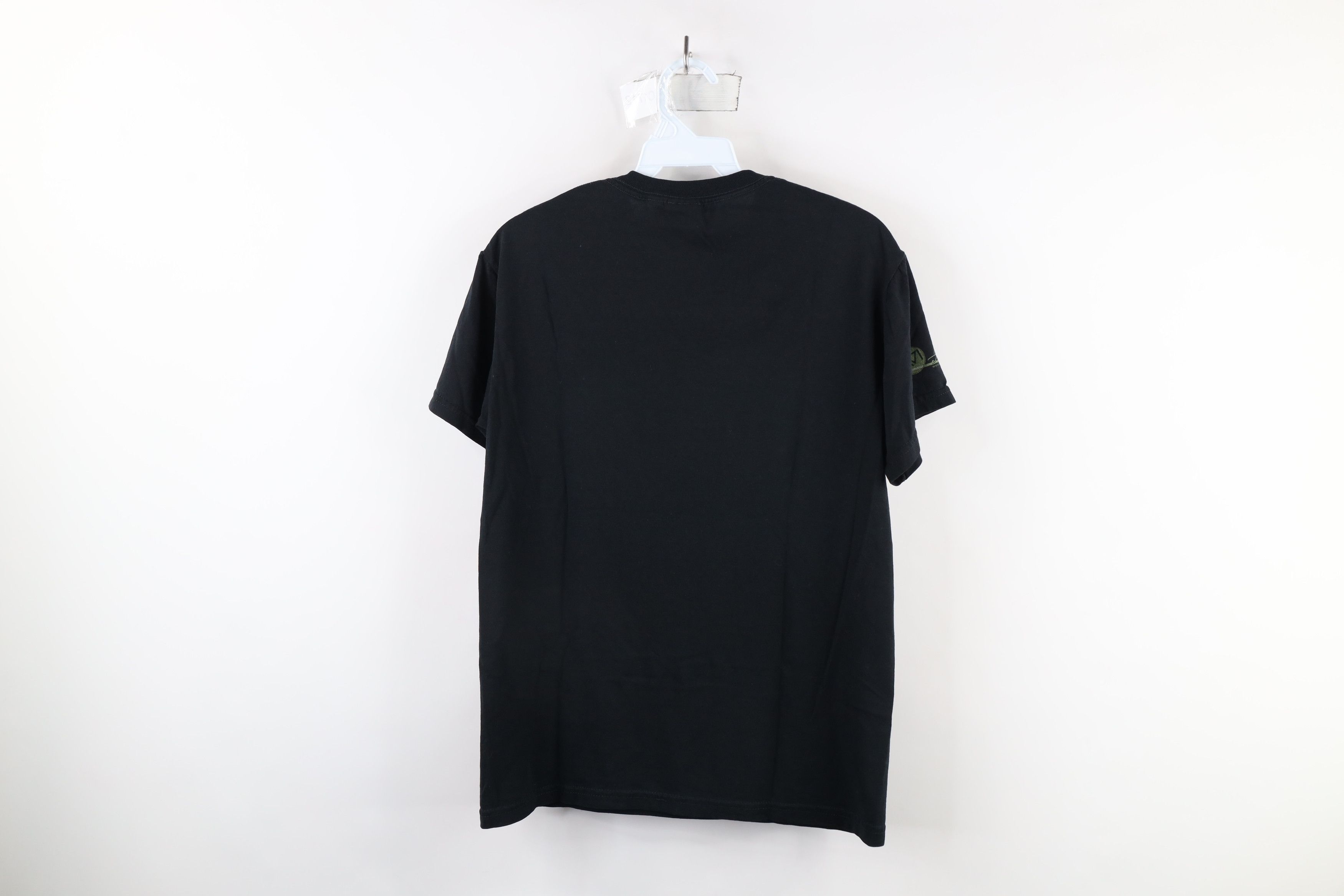 Vintage Vintage 90s Streetwear Distressed Short Sleeve T-Shirt Black Size US S / EU 44-46 / 1 - 8 Thumbnail