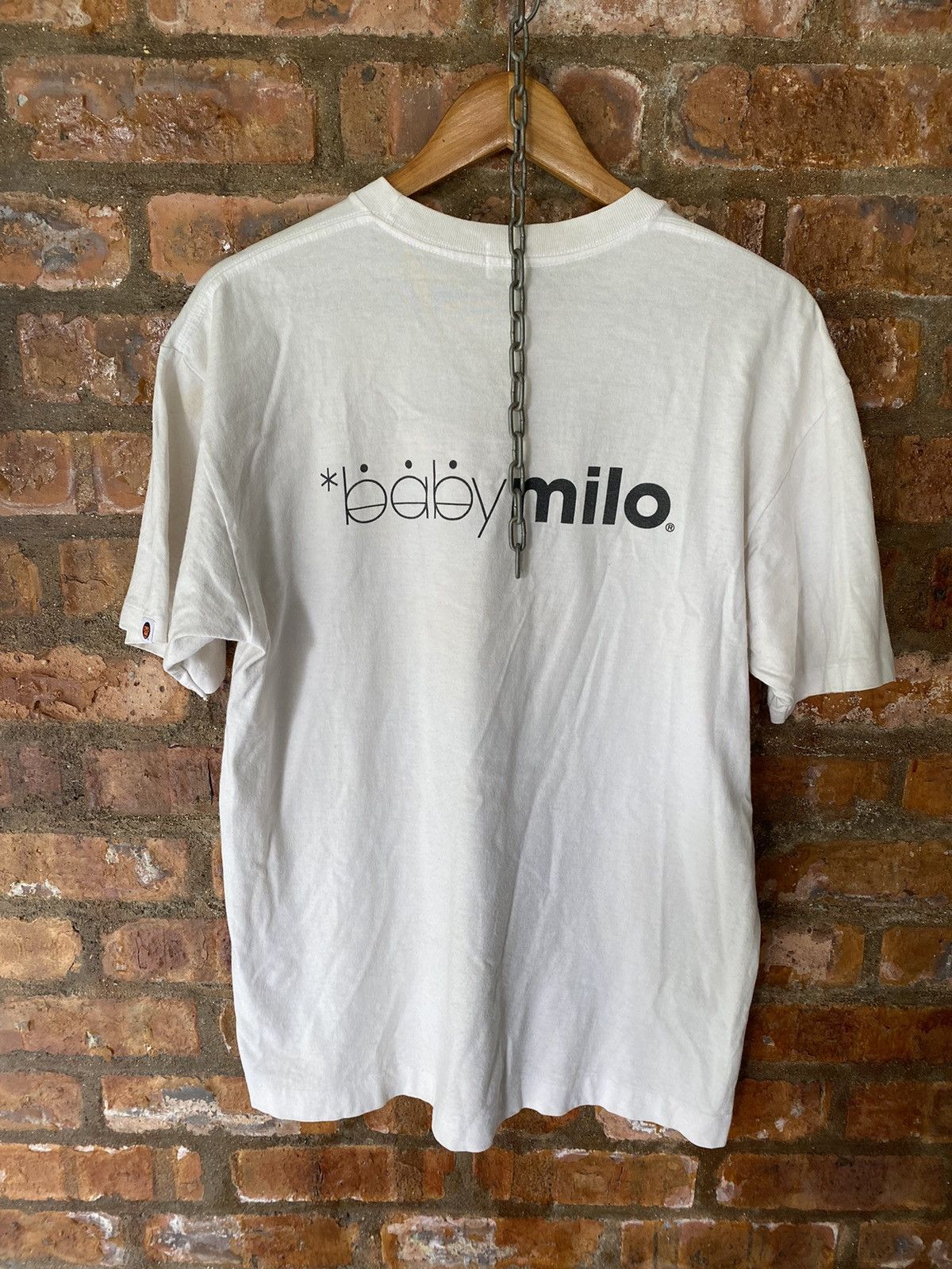 Bape 2002 Bape Milo face tee Size US L / EU 52-54 / 3 - 7 Thumbnail