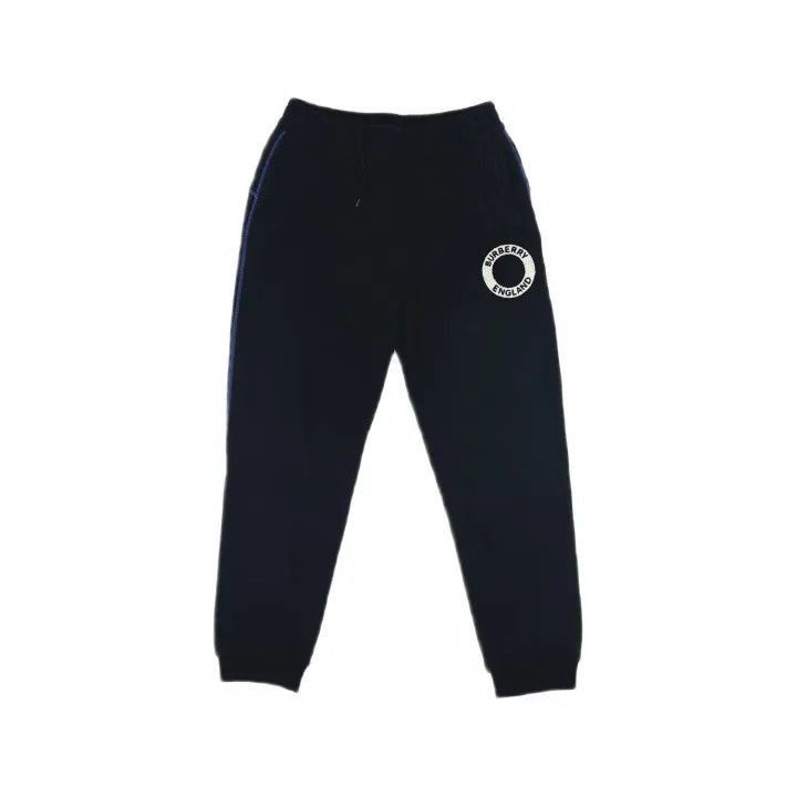 Burberry Burberry Burberry Logo Black Sports Pants for Men-2507 Size US 27 - 2 Thumbnail