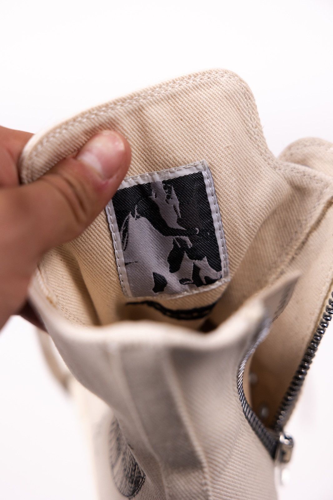 Rick Owens × Rick Owens Drkshdw Rick Owens DRKSHDW High Top Sneakers Size US 5 / IT 35 - 12 Thumbnail