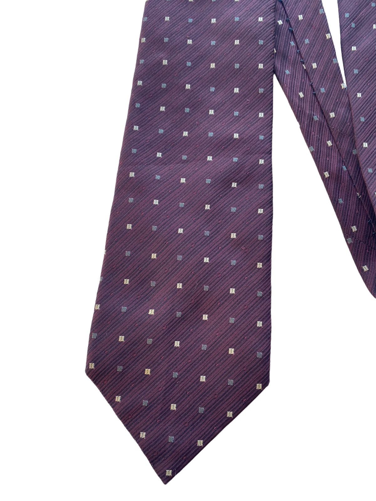 Issey Miyake × SikSilk 🔥 Vintage Issey Miyake Silk Neck Tie IM Product Size ONE SIZE - 7 Thumbnail