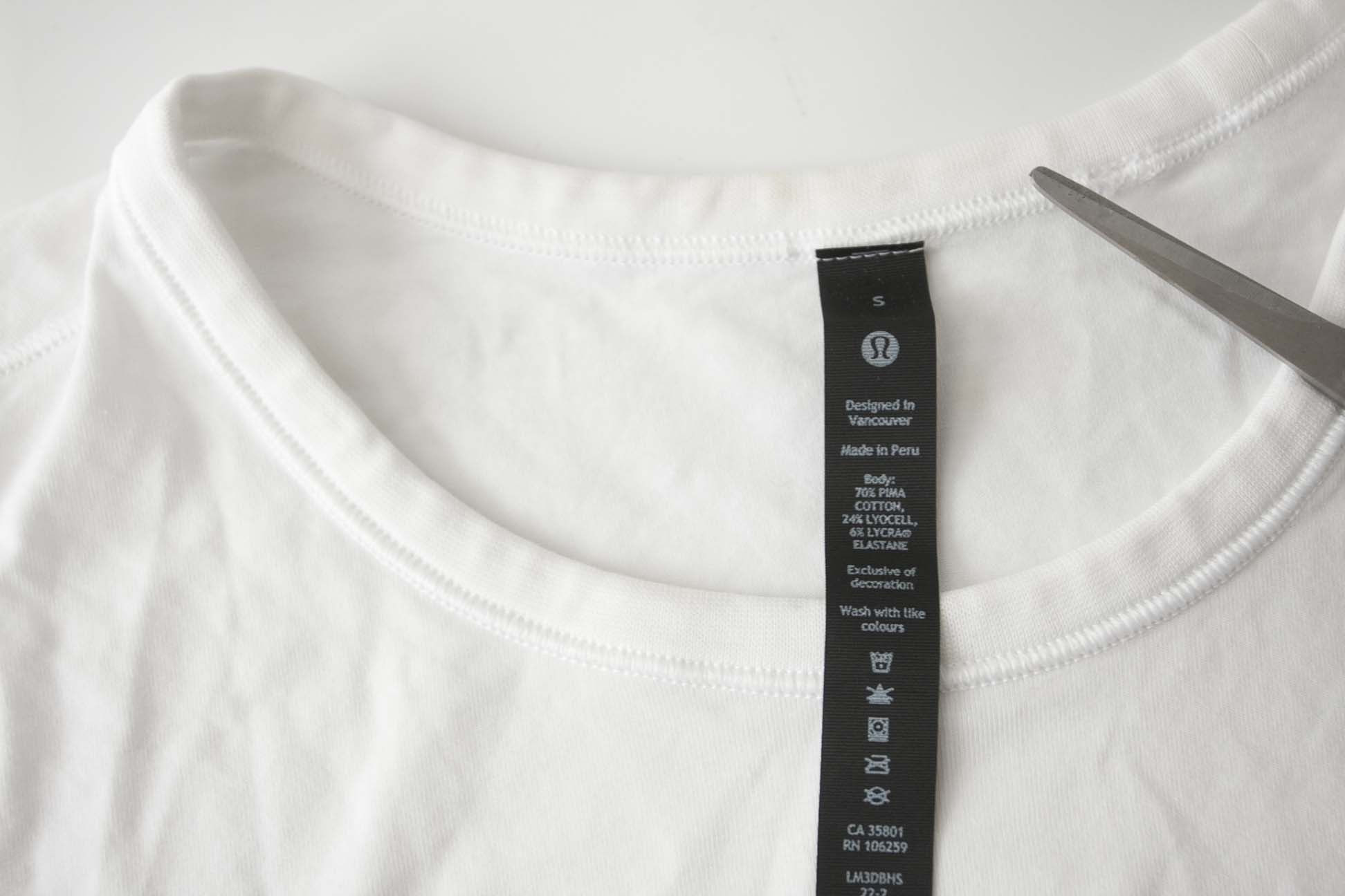 Lululemon Lululemon T Shirt Size S White Size US S / EU 44-46 / 1 - 2 Thumbnail