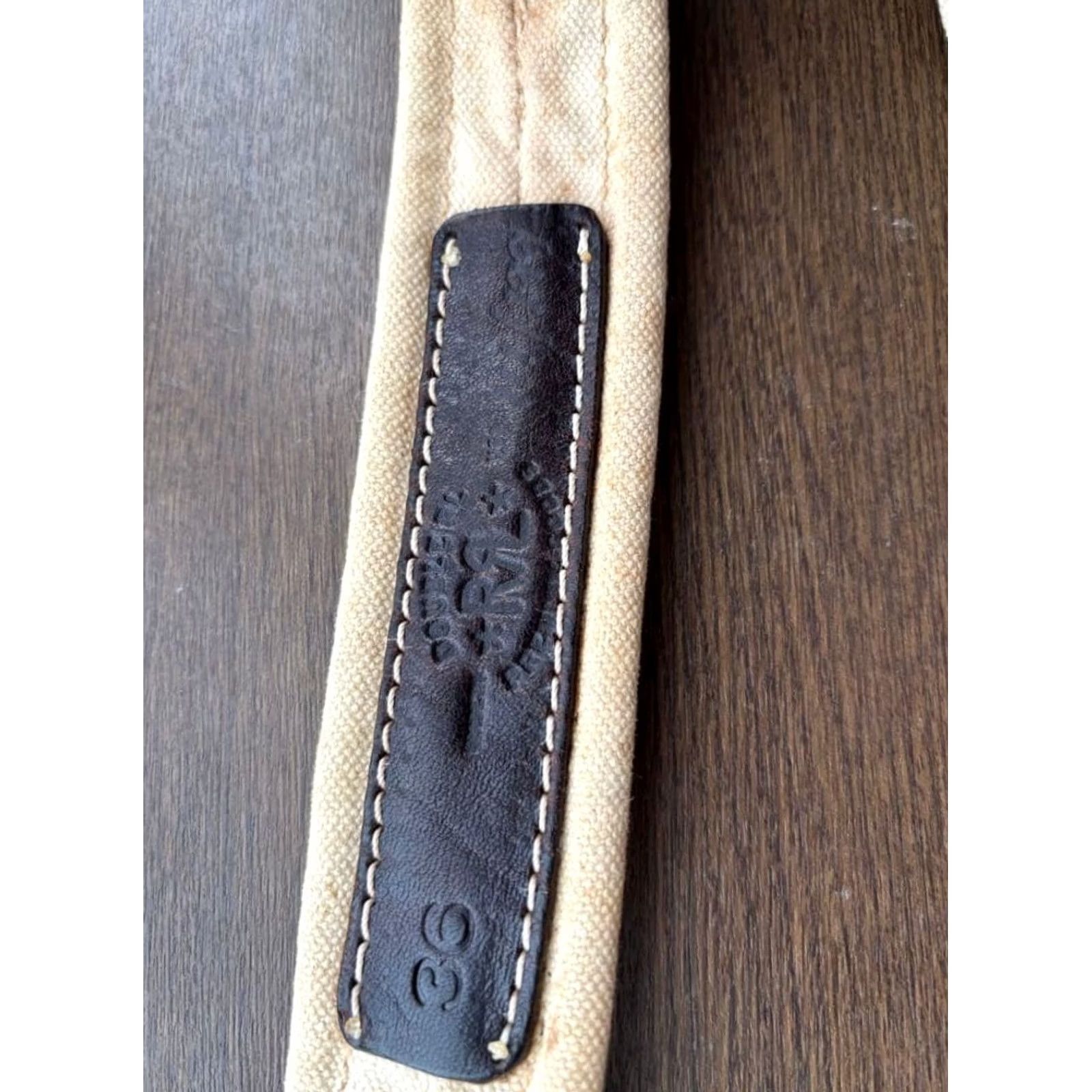 Ralph Lauren RRL Ralph Lauren Rope Belt Size 36 Leather Patch canvas 70-80's Pre-owned Size 36 - 3 Thumbnail