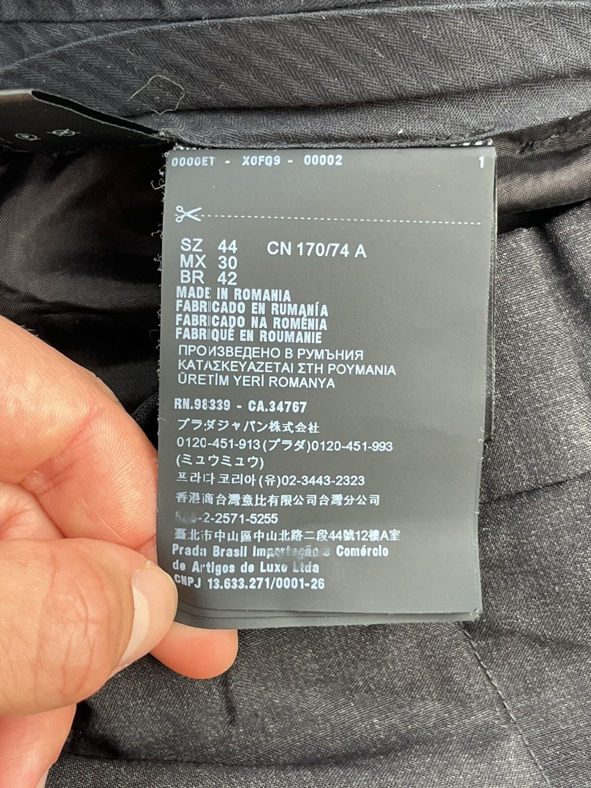 Prada FW’23 Prada by Raf Simons Wide Trousers Pants Size 30" / US 8 / IT 44 - 6 Thumbnail