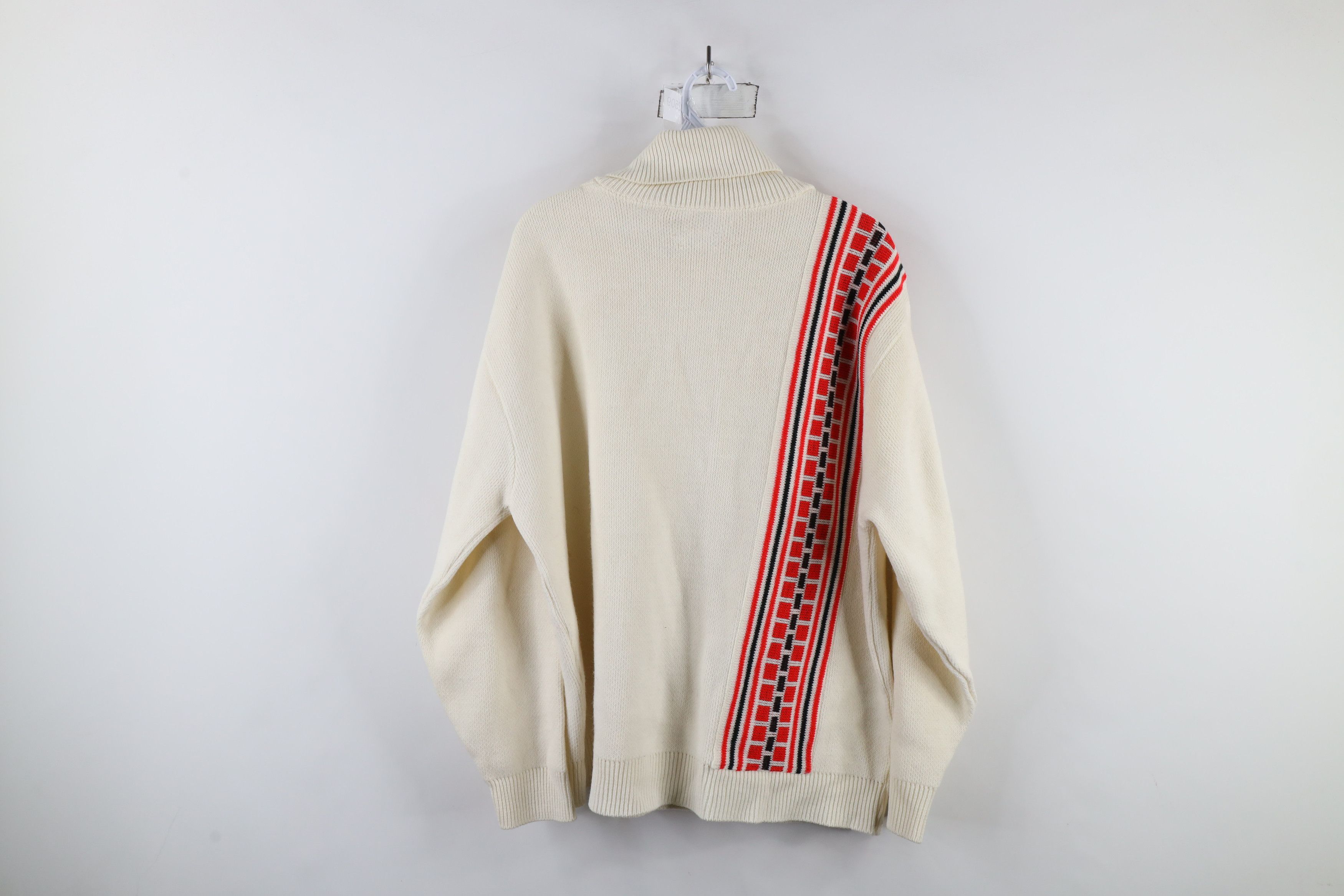 Vintage × Yamaha Vintage 70s Yamaha Racing Design Turtleneck Sweater USA Size US XL / EU 56 / 4 - 10 Thumbnail