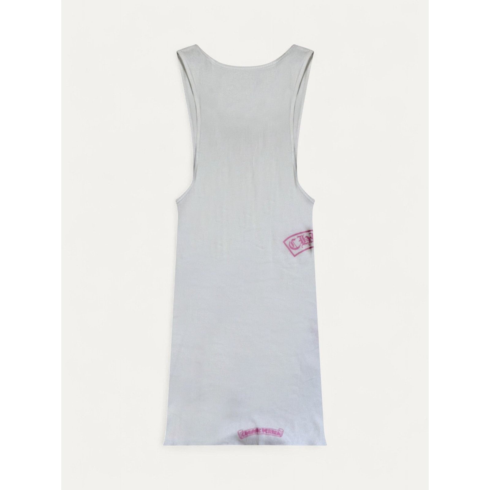 Chrome Hearts Chrome Hearts T-Bar Pink White Tank Top Size M / US 6-8 / IT 42-44 - 2 Thumbnail