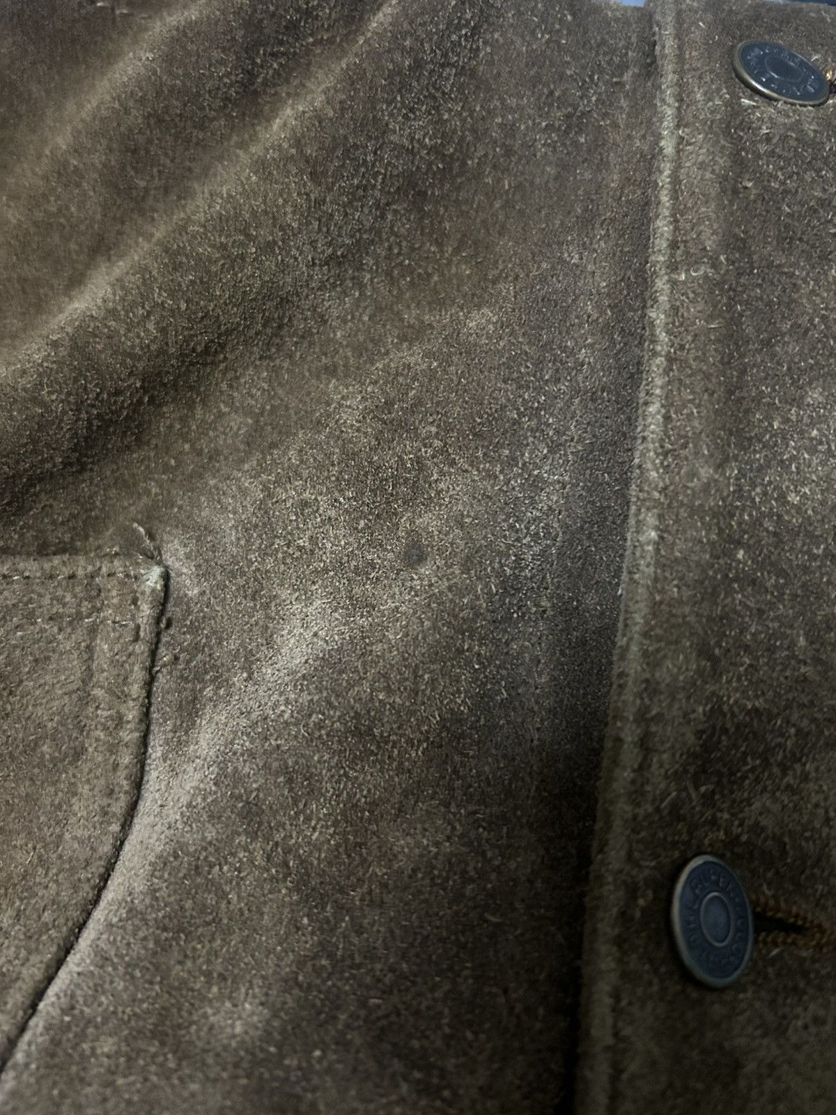 Polo Ralph Lauren Vintage Polo Country Ralph Lauren Suede Leather Jacket J0136 Size US L / EU 52-54 / 3 - 17 Thumbnail