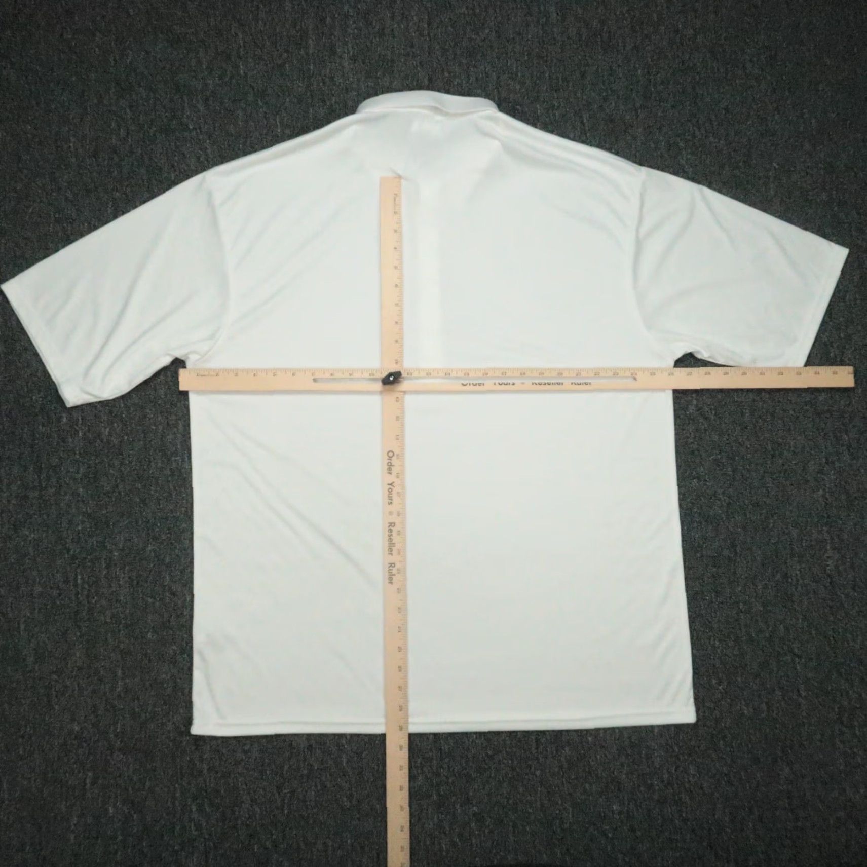 Vintage Collars & Co Shirt Mens 3XL White Short Sleeve Performance Polo Size US XXL / EU 58 / 5 - 4 Thumbnail