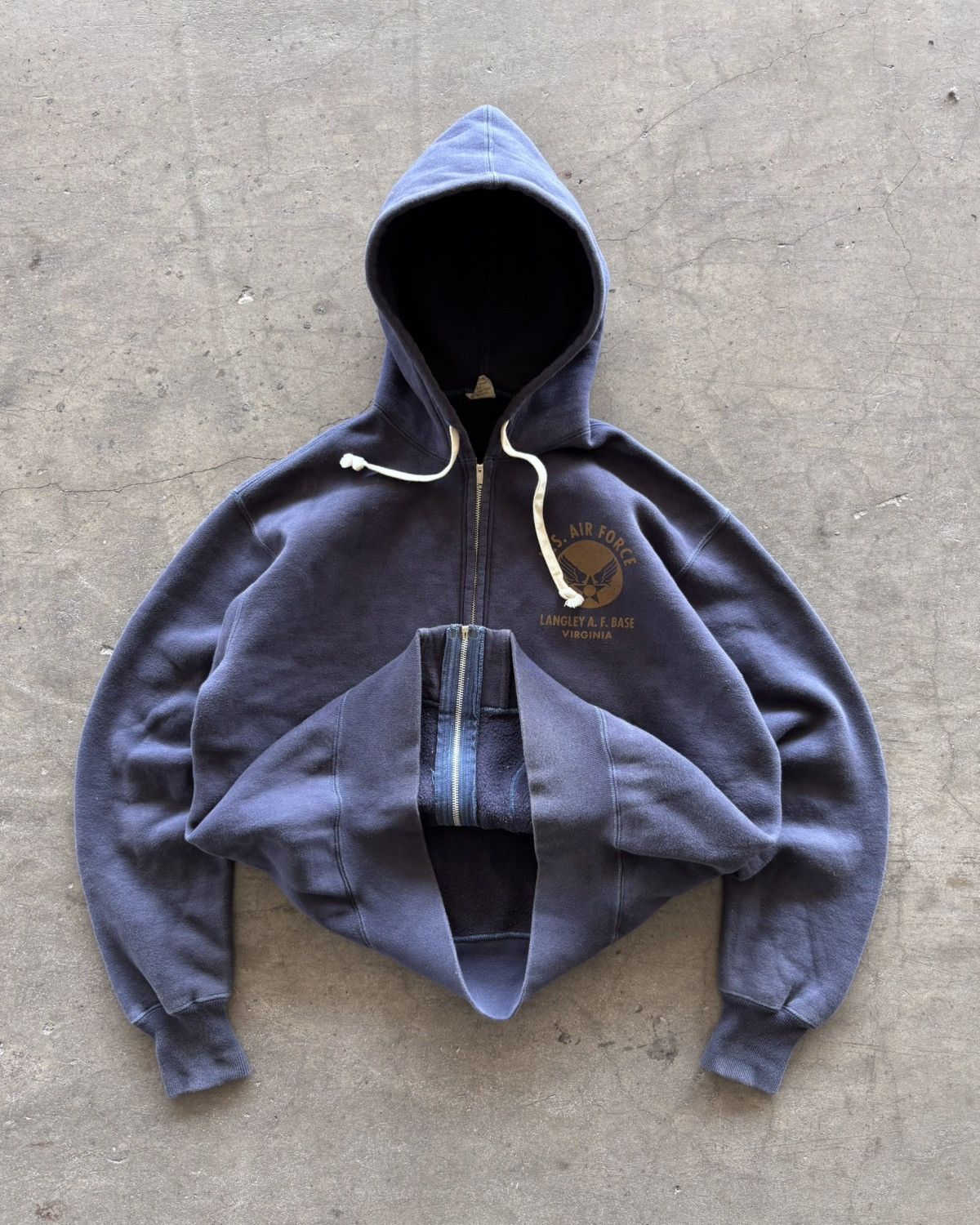Buzz Rickson's 40s Style Buzz Rickson’s U.S Air Force Zip Up Hoodie Size US XL / EU 56 / 4 - 1 Thumbnail