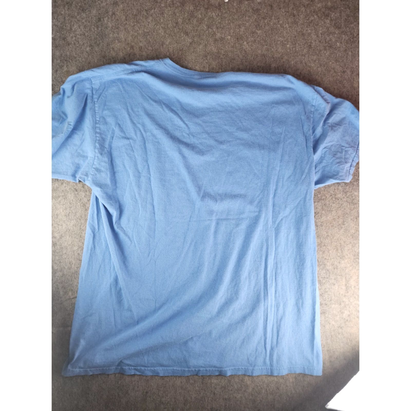 Tultex Like A Good Neighbor Stay Over There T-Shirt Blue XL Mens Unisex Adults Crew Neck Short Sleeve Funny Dad Size XL Size US XL / EU 56 / 4 - 6 Thumbnail